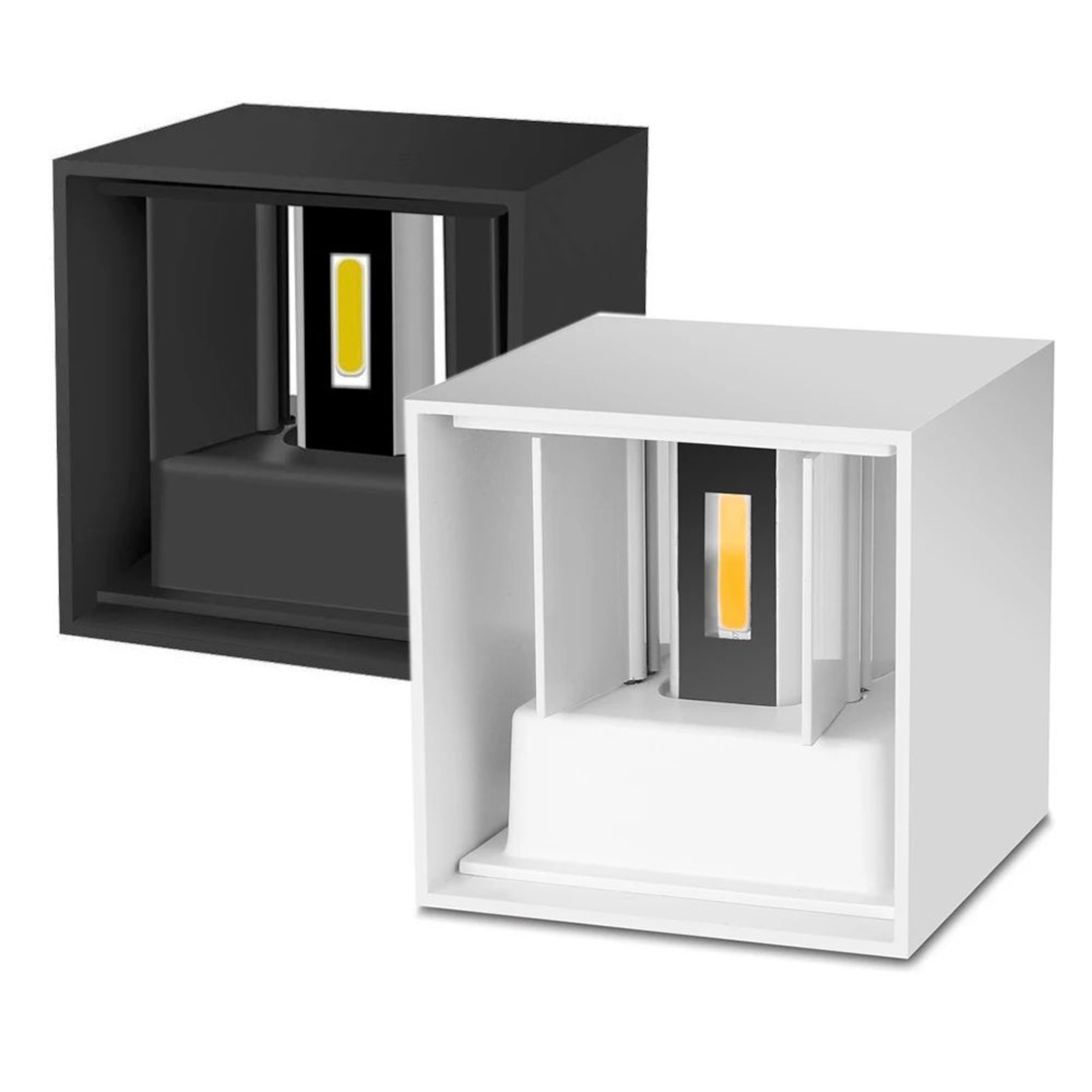 LumaGuard IP65 LED Outdoor Wall Sconce  Modern Waterproof Aluminium Porch Light 3