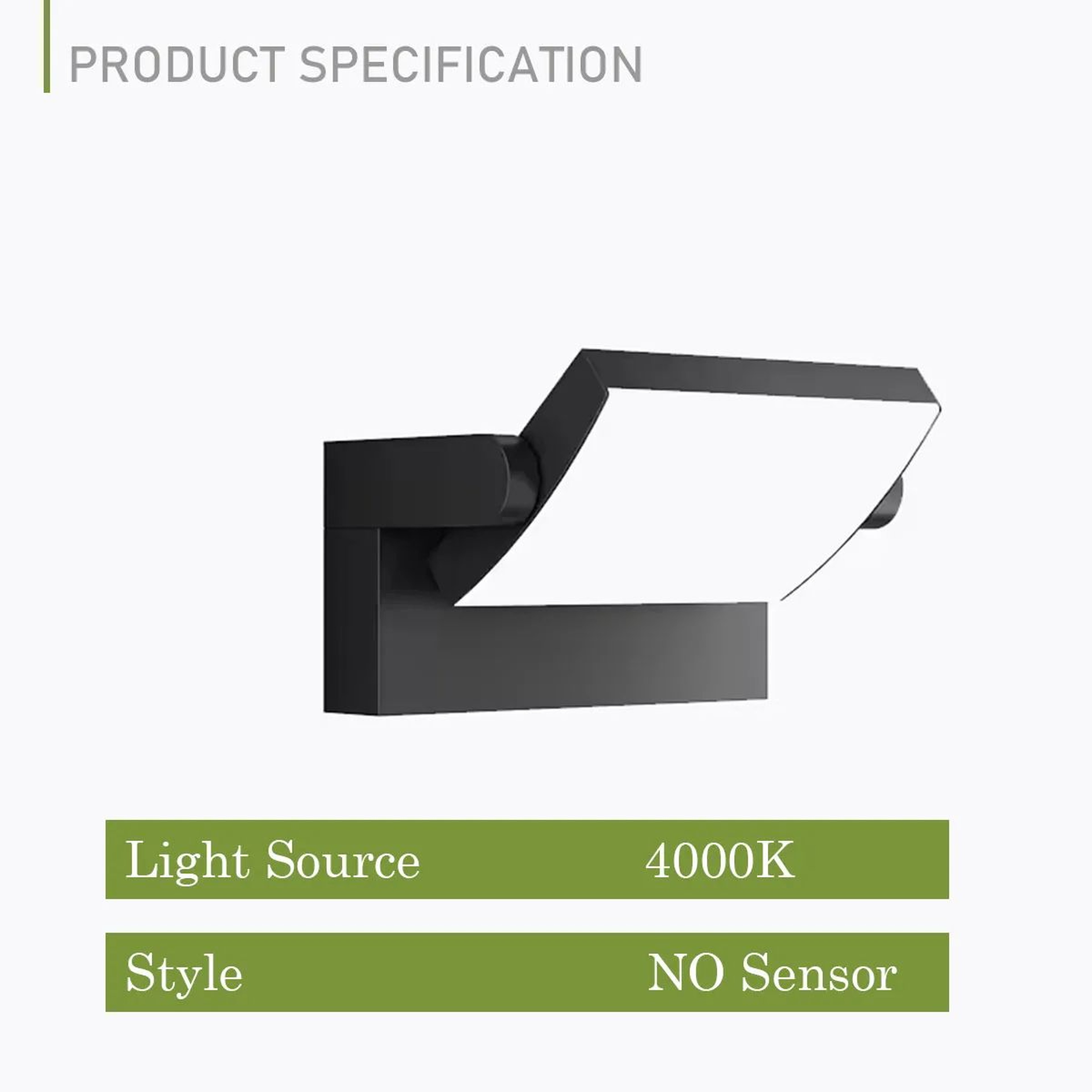 Modern IP65 Motion Sensor Outdoor Wall Lamp  Waterproof LED Porch  Balcony Light 5