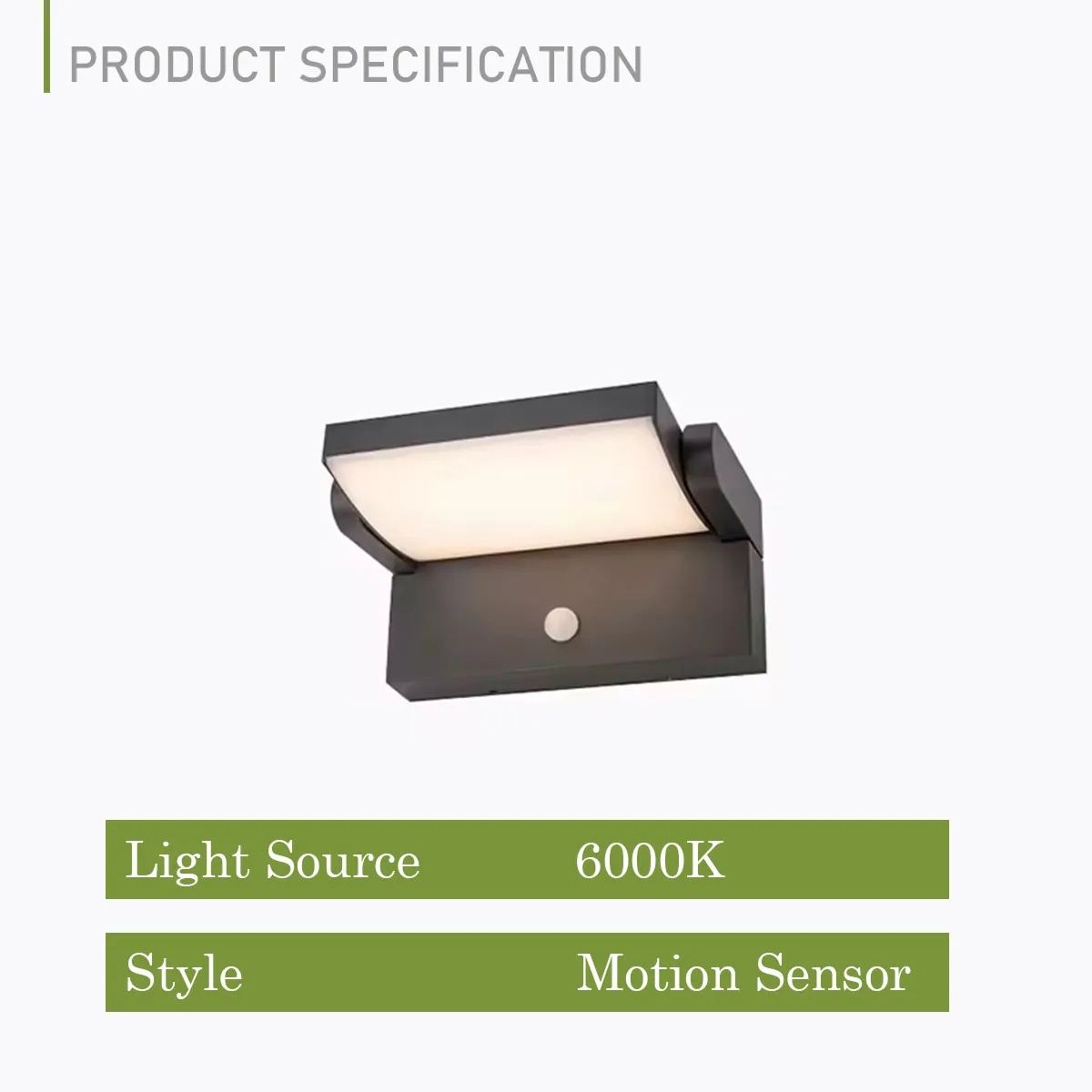 Modern IP65 Motion Sensor Outdoor Wall Lamp  Waterproof LED Porch  Balcony Light 9