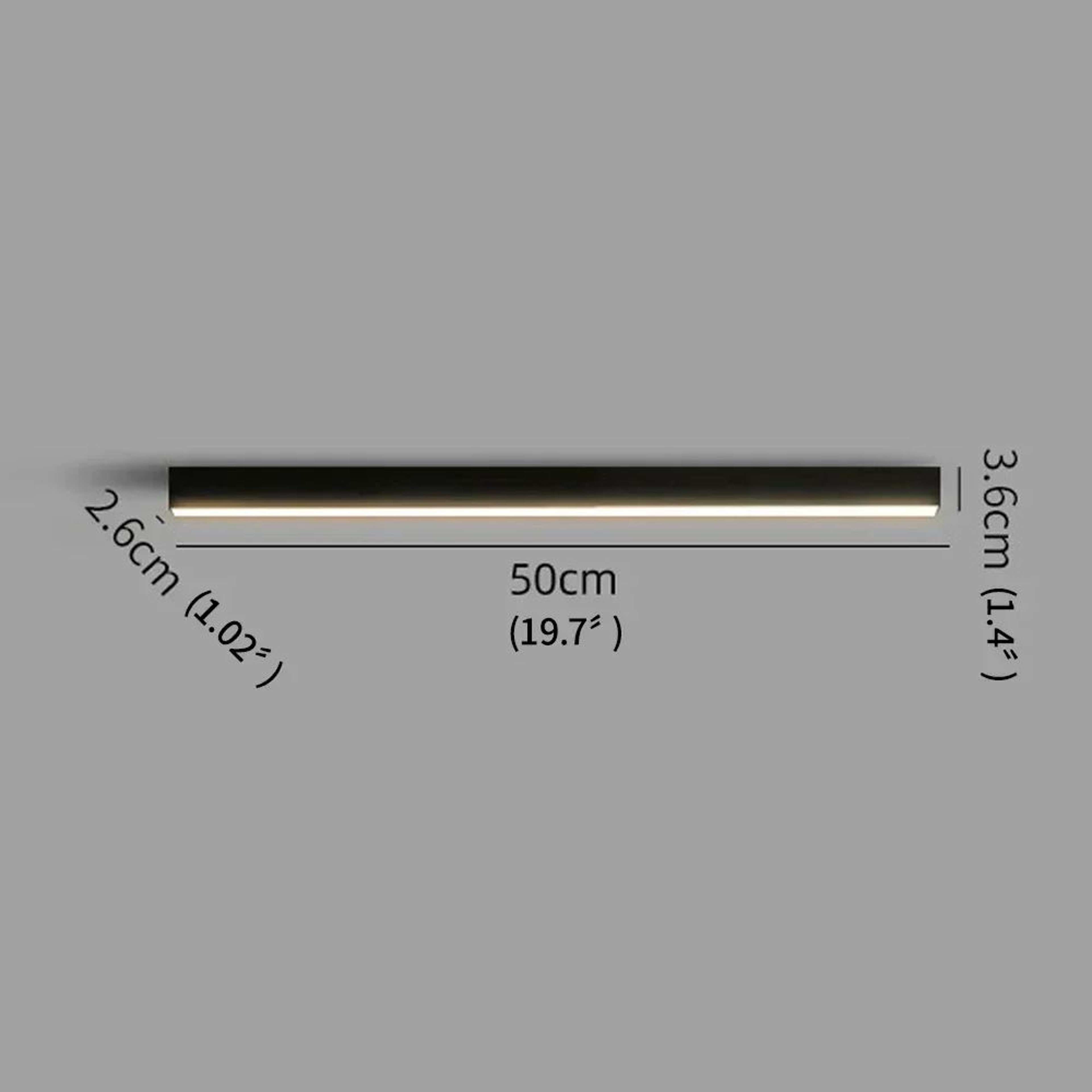 LumiLine Waterproof Outdoor Strip Wall Lamp  Modern Long LED Entrance Light 6