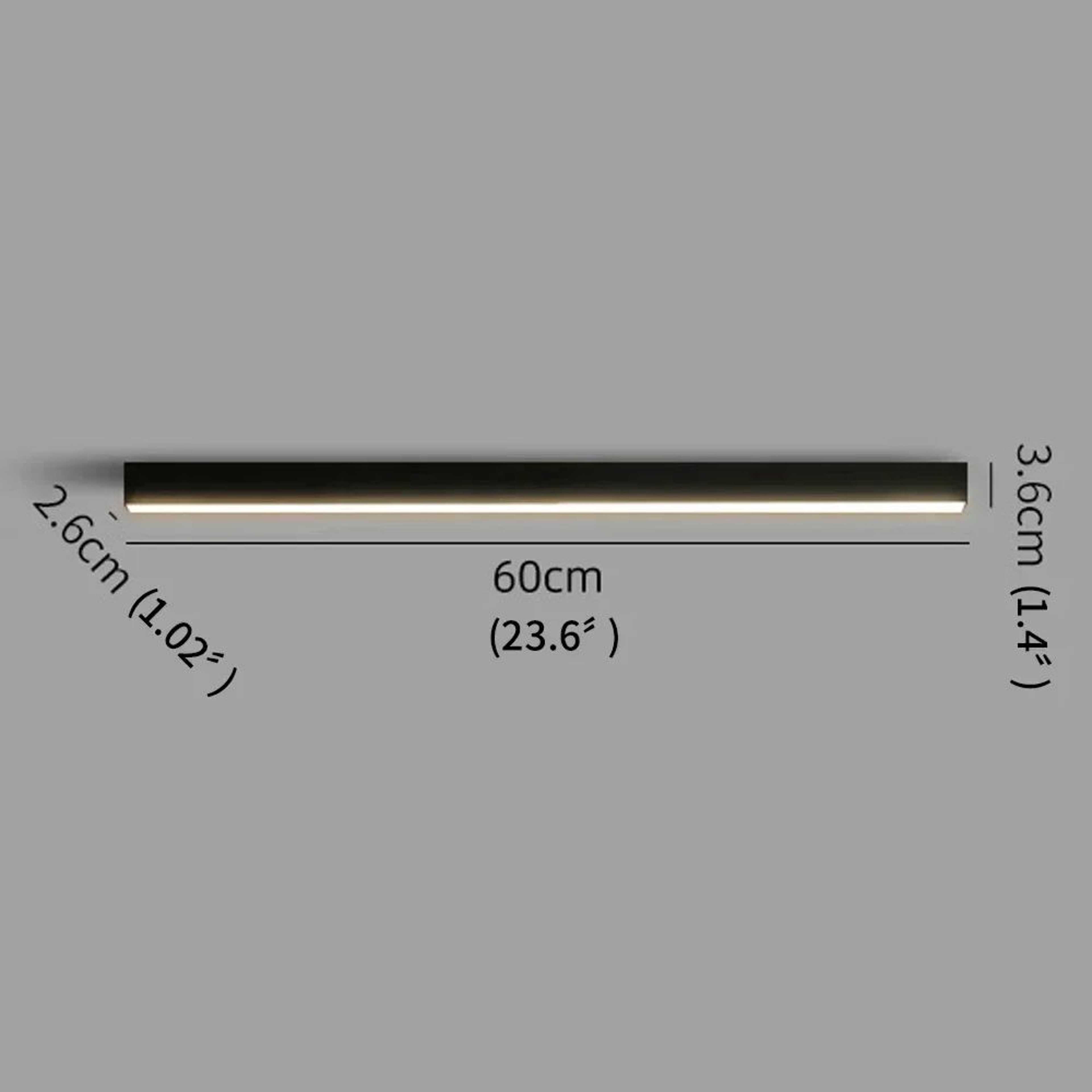 LumiLine Waterproof Outdoor Strip Wall Lamp  Modern Long LED Entrance Light 7