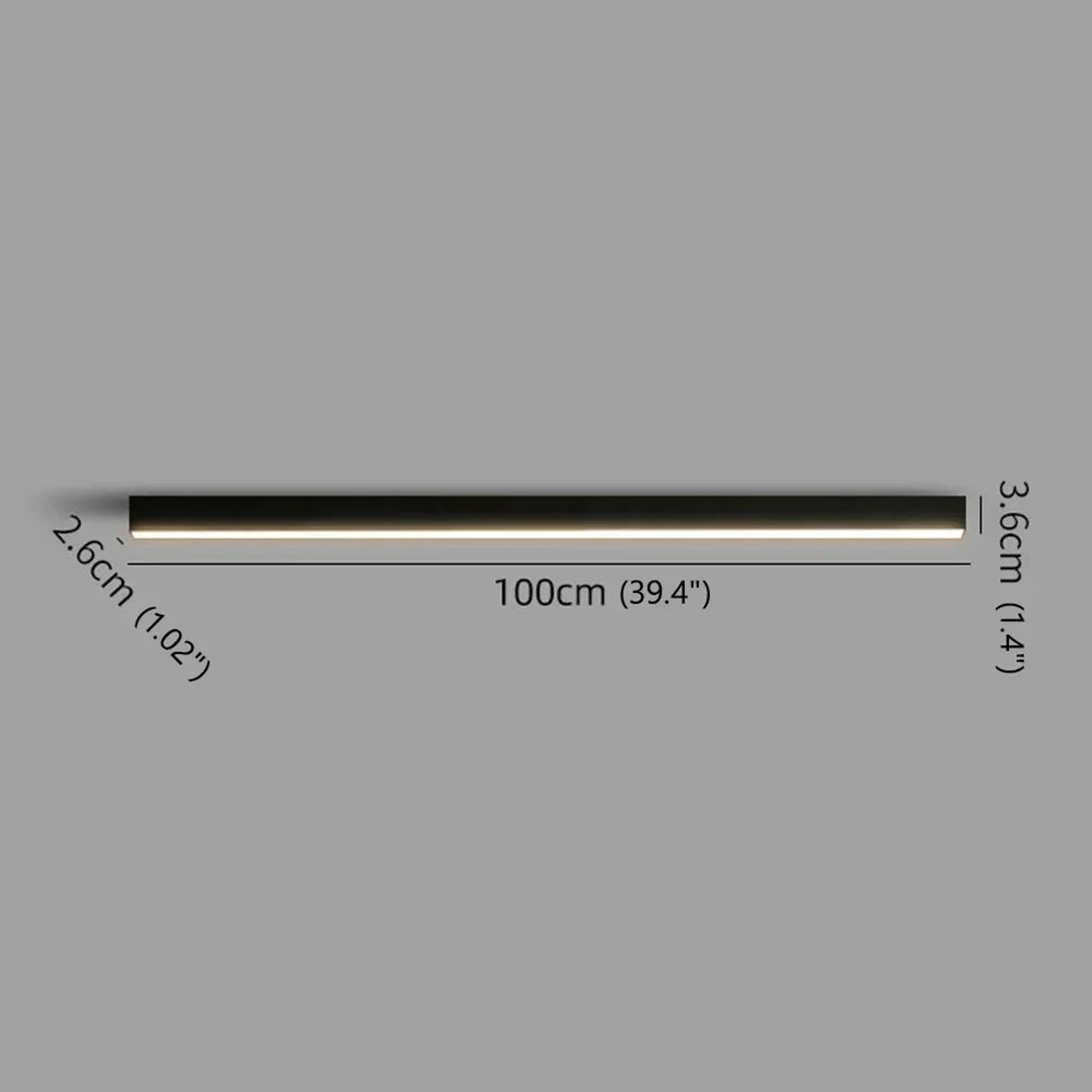 LumiLine Waterproof Outdoor Strip Wall Lamp  Modern Long LED Entrance Light 9