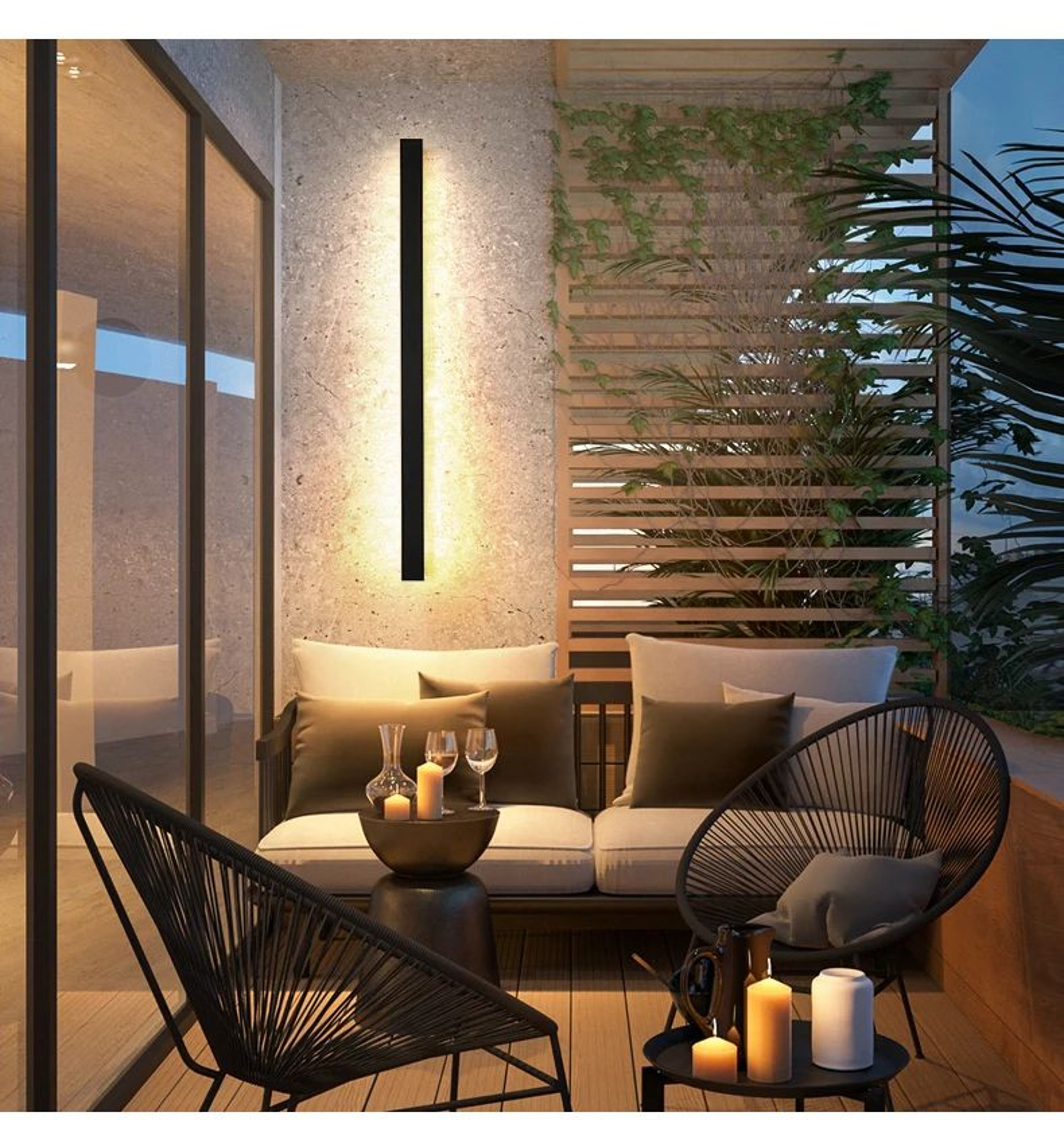 LumiGuard Waterproof LED Wall Light IP65 For Modern Outdoor  Indoor Spaces 7