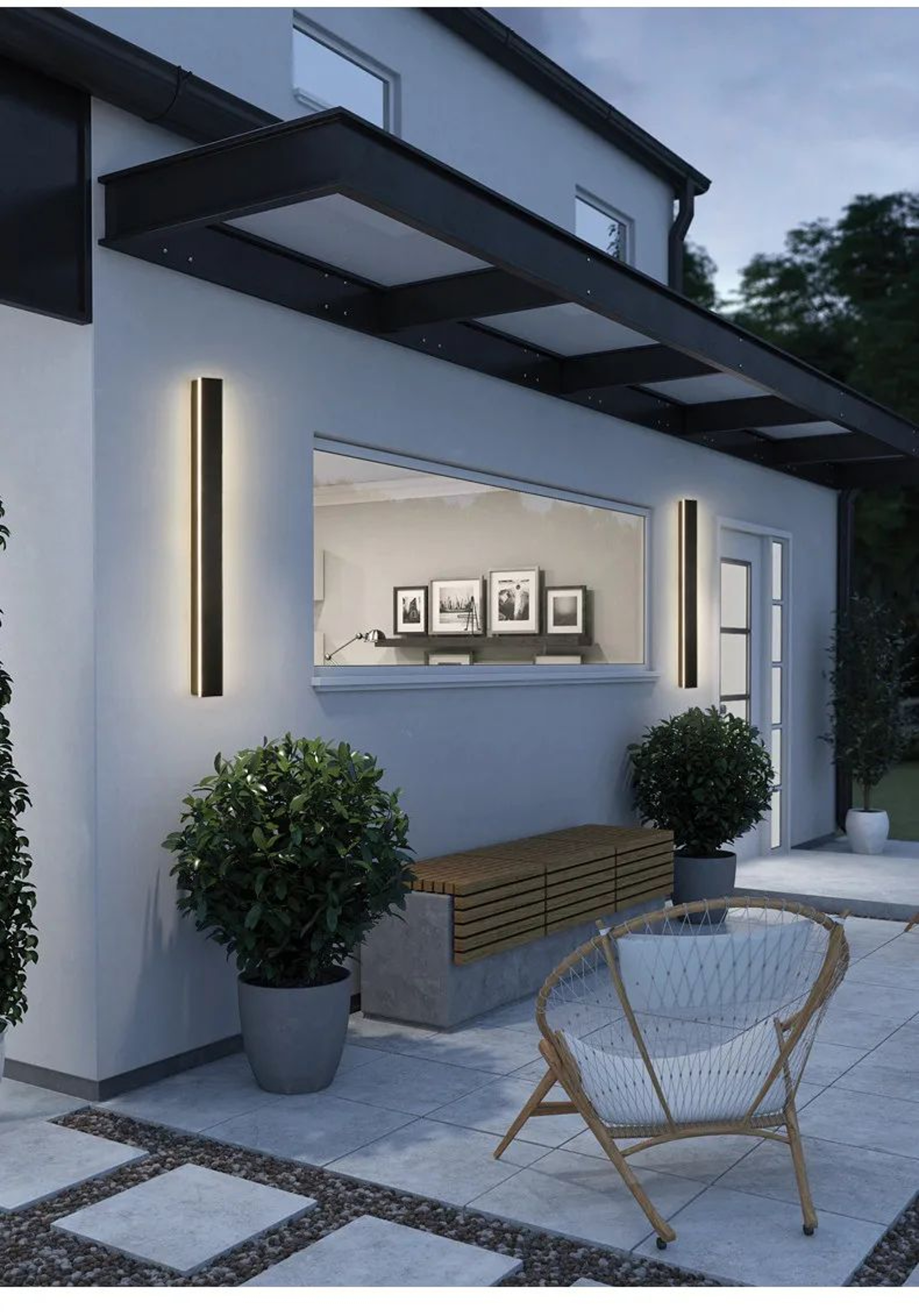 LumiGuard Waterproof LED Wall Light IP65 For Modern Outdoor  Indoor Spaces 9