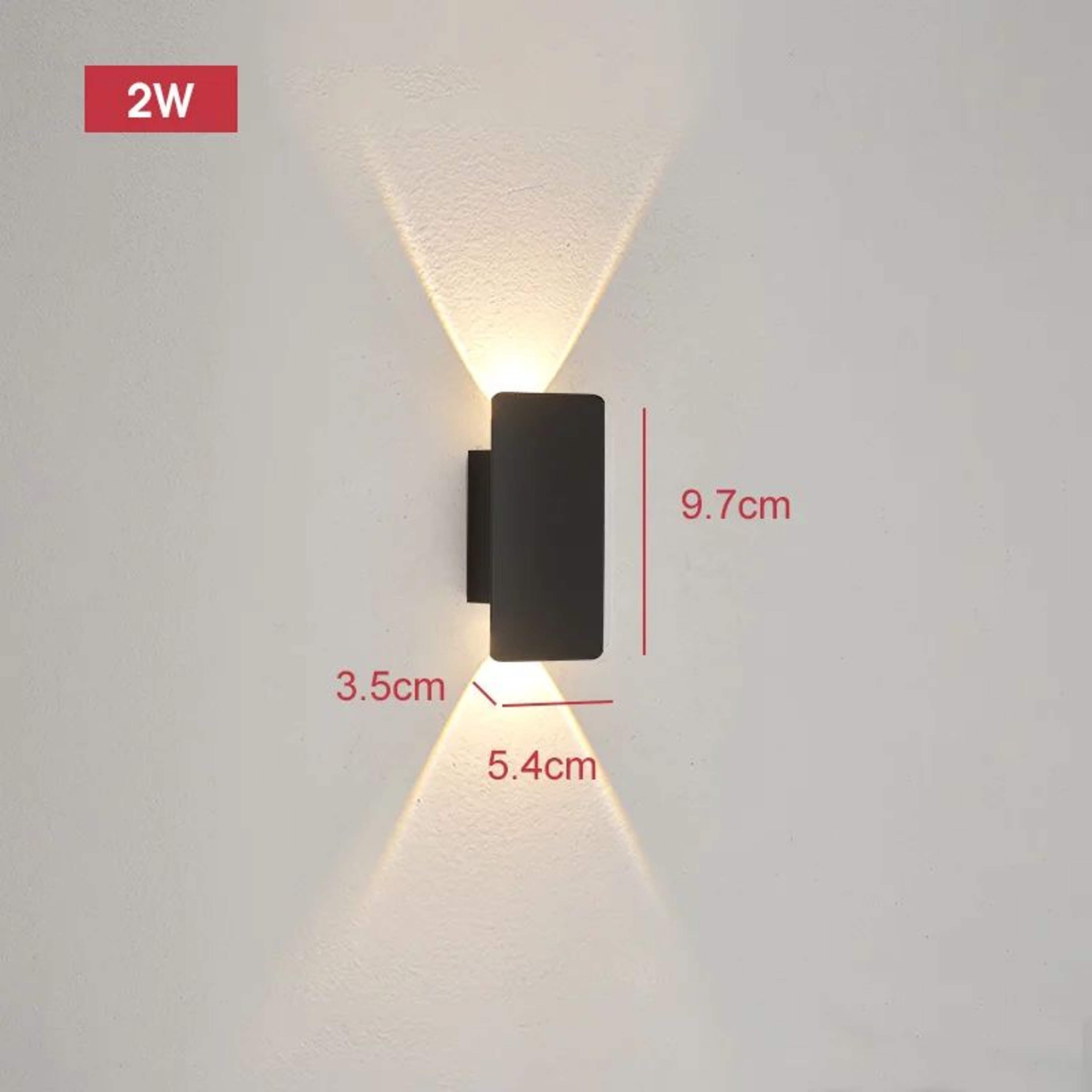 AeroBeam 18W Waterproof LED Wall Light For Modern Indoor And Outdoor Spaces 5