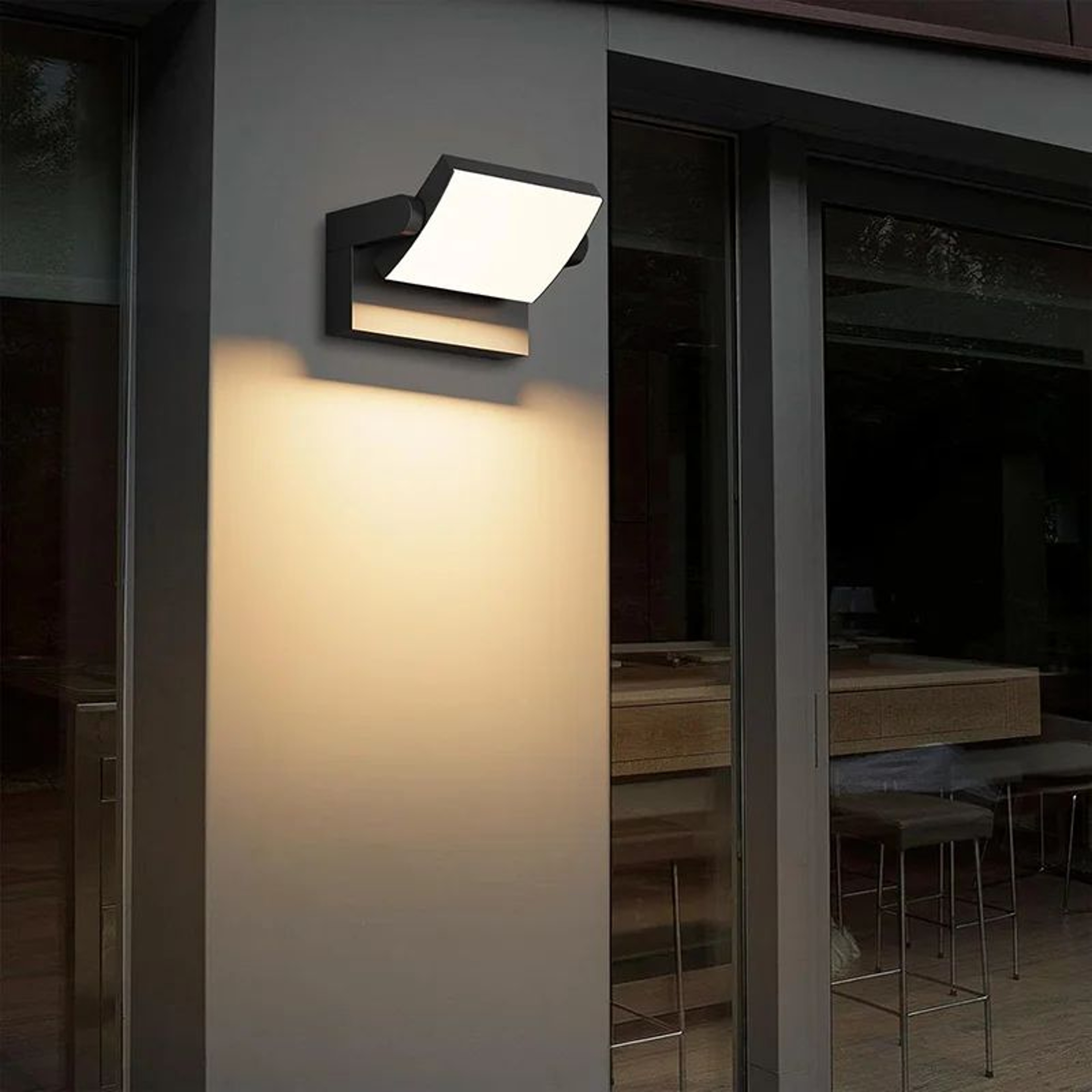 Modern IP65 Outdoor LED Wall Light With Motion Sensor  Waterproof Porch  Garden Security Lamp 3