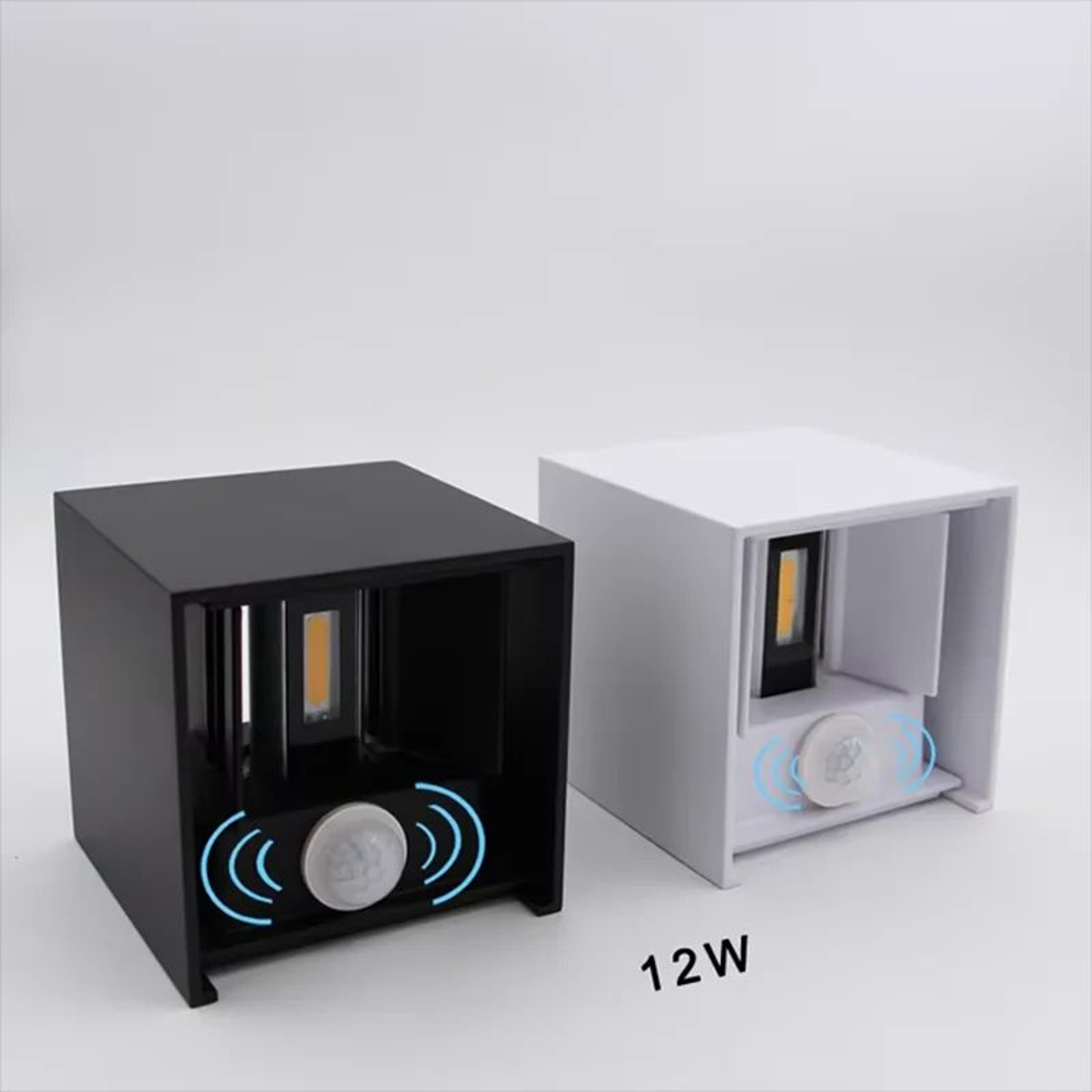 SecureGlow IP65 Motion Sensor LED Wall Lamp  6W12W Outdoor Sconce Light 3