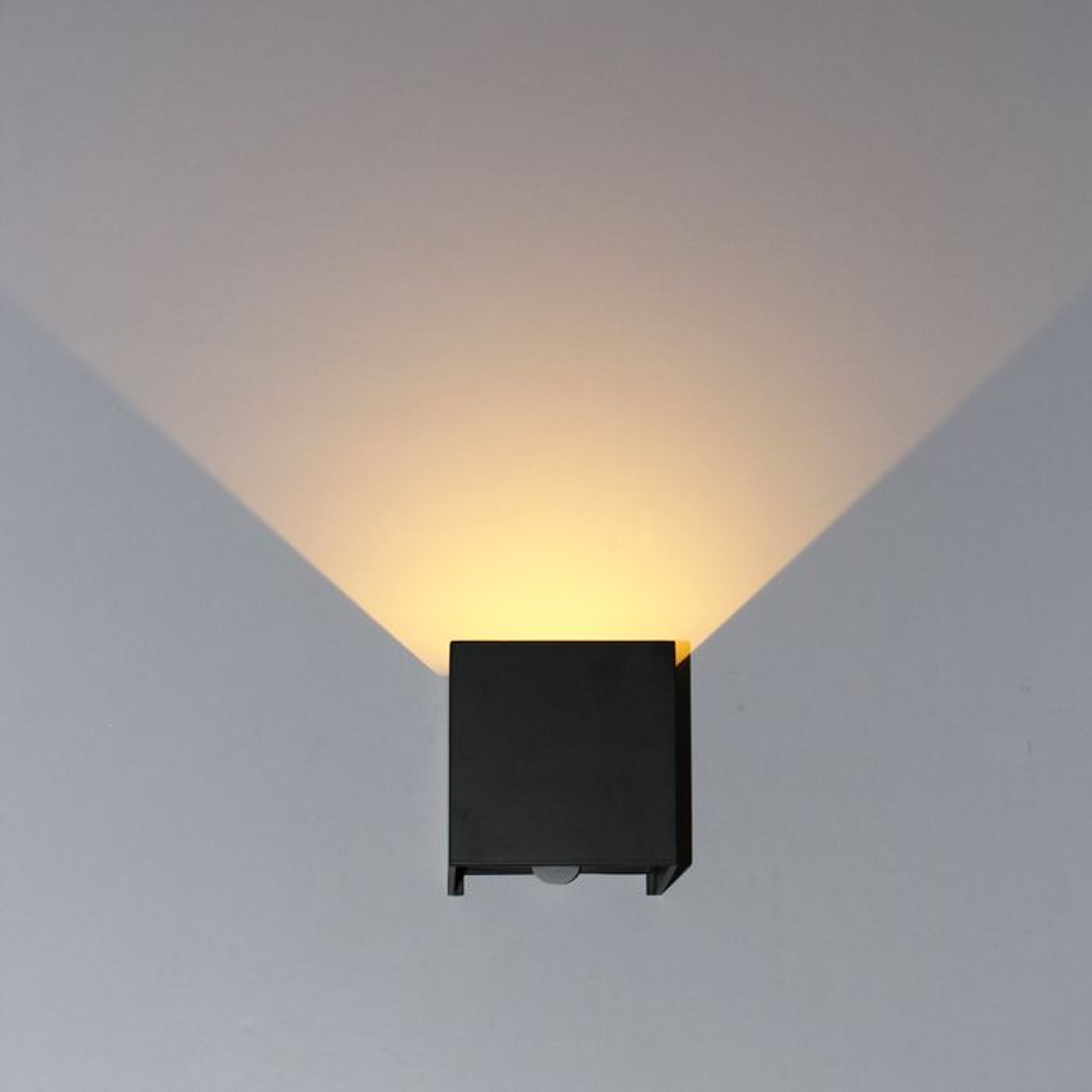 SecureGlow IP65 Motion Sensor LED Wall Lamp  6W12W Outdoor Sconce Light 8