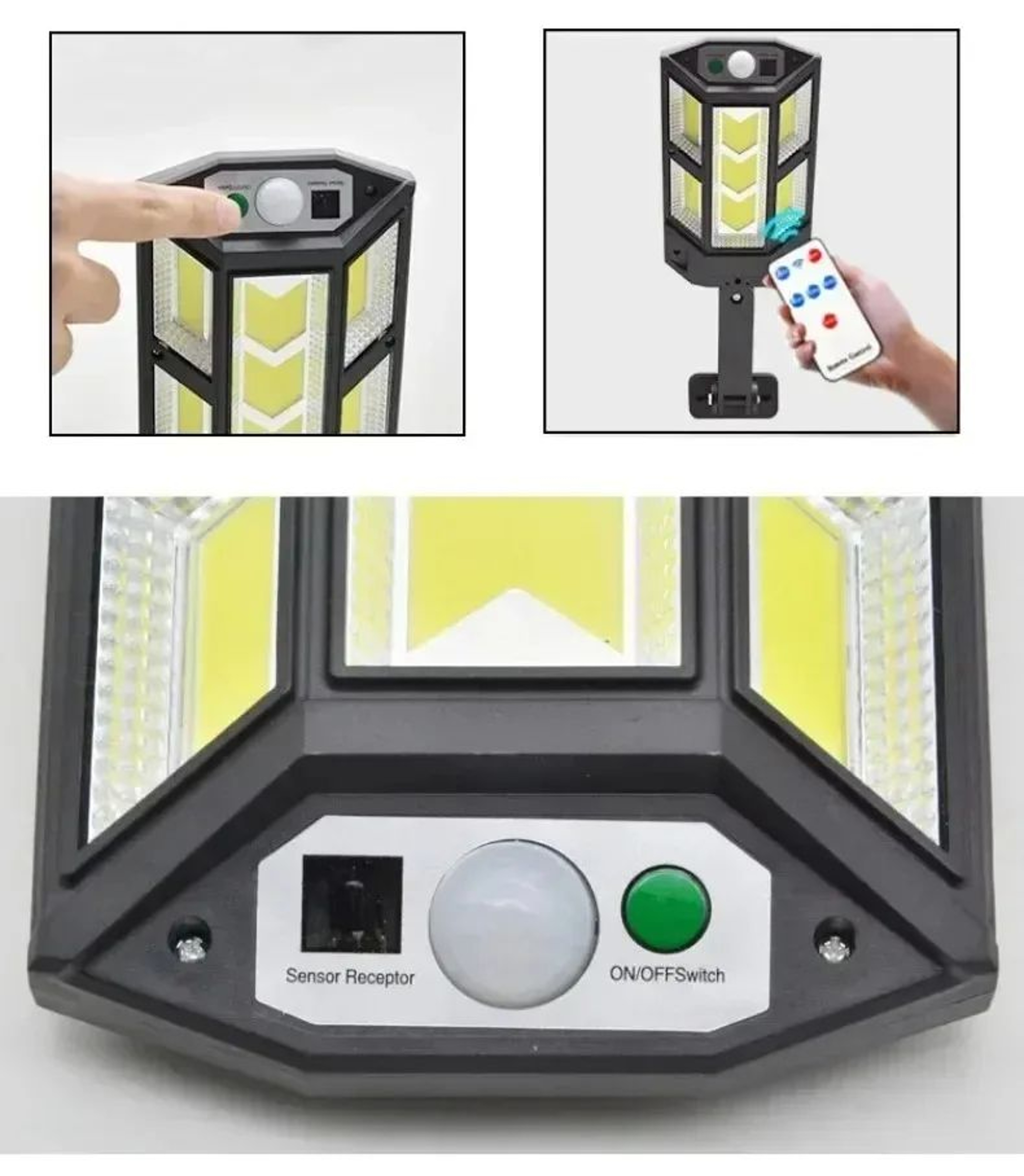 SolarTitan 15000LM HighPower Solar Motion Sensor Light  IP65 Waterproof Outdoor Security Lamp 2