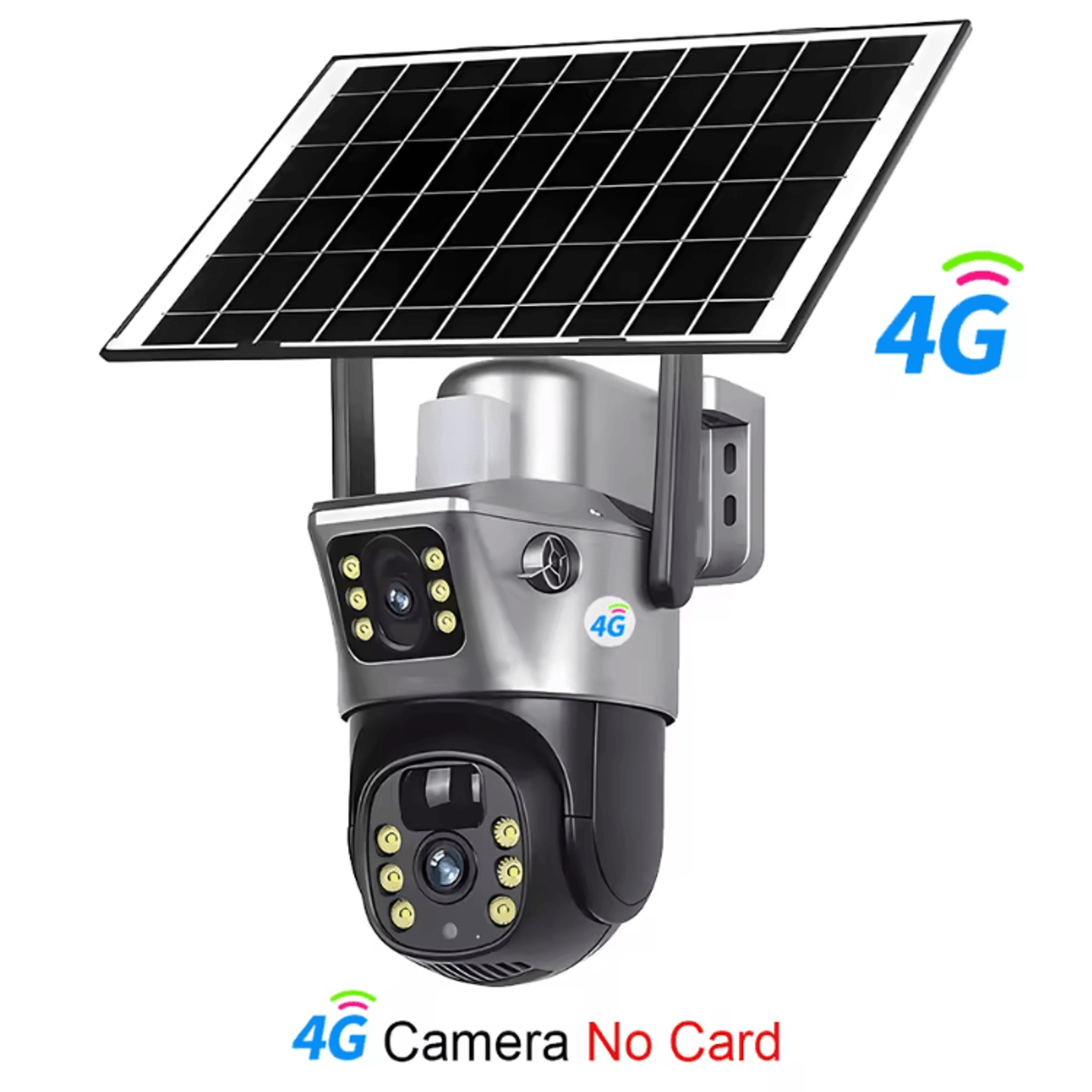 V380 Pro 8MP 4K Solar DualLens PTZ Security Camera  Wireless 4GWiFi Outdoor CCTV With PIR Detection 6
