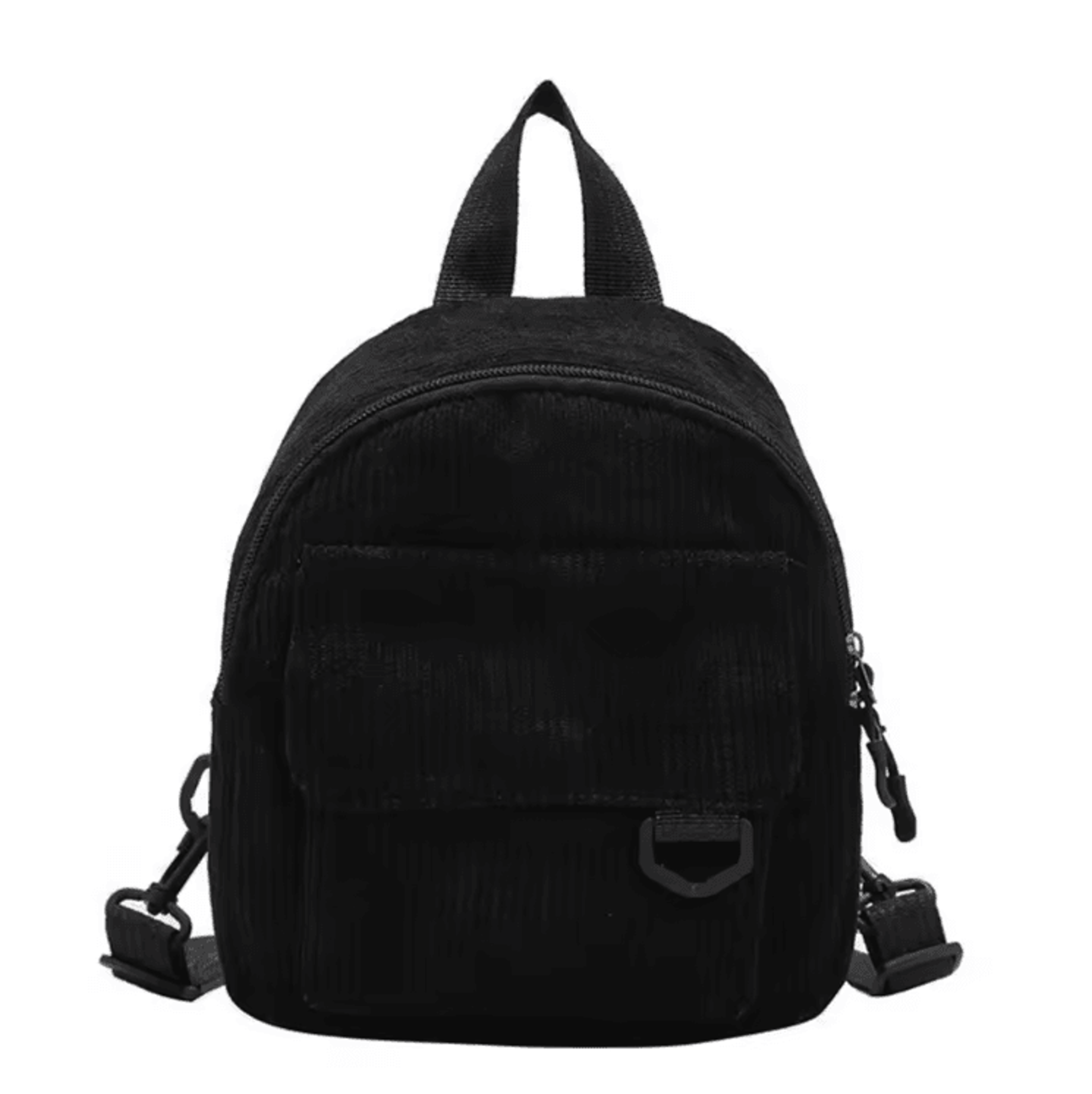 Cute Mini Corduroy Backpack  Versatile Student Commuting  Makeup Travel Bag 3