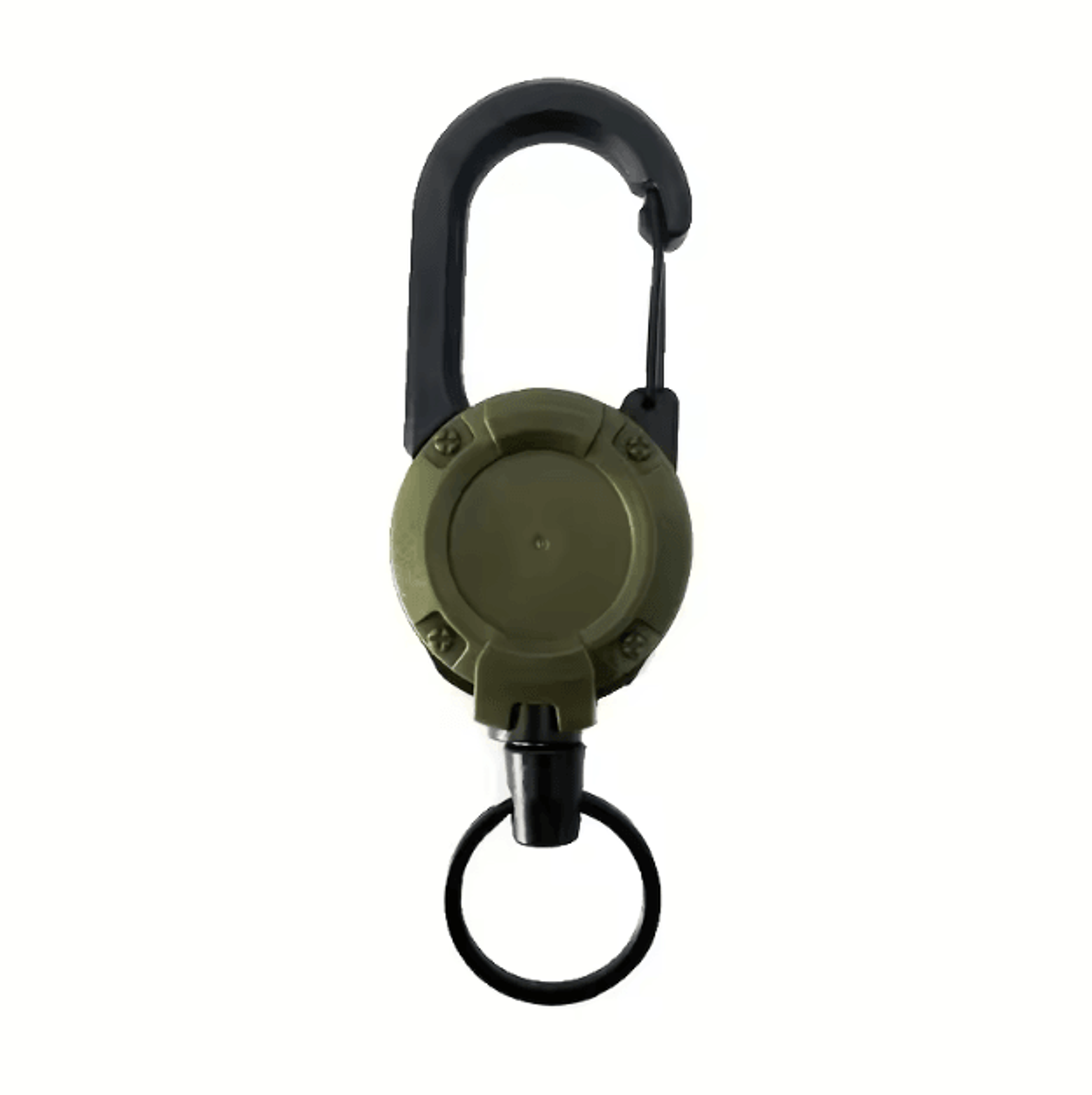 SteelGuard Heavy Duty Retractable Keychain With Carabiner 3