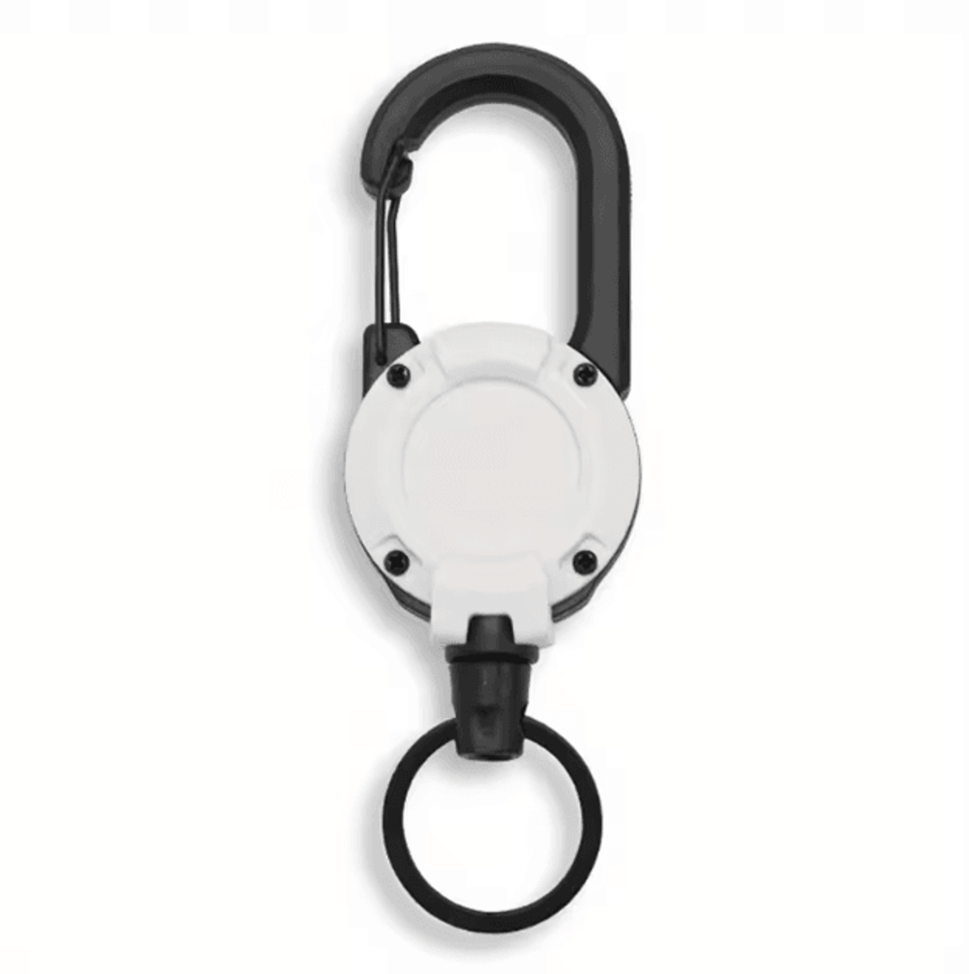 SteelGuard Heavy Duty Retractable Keychain With Carabiner 5