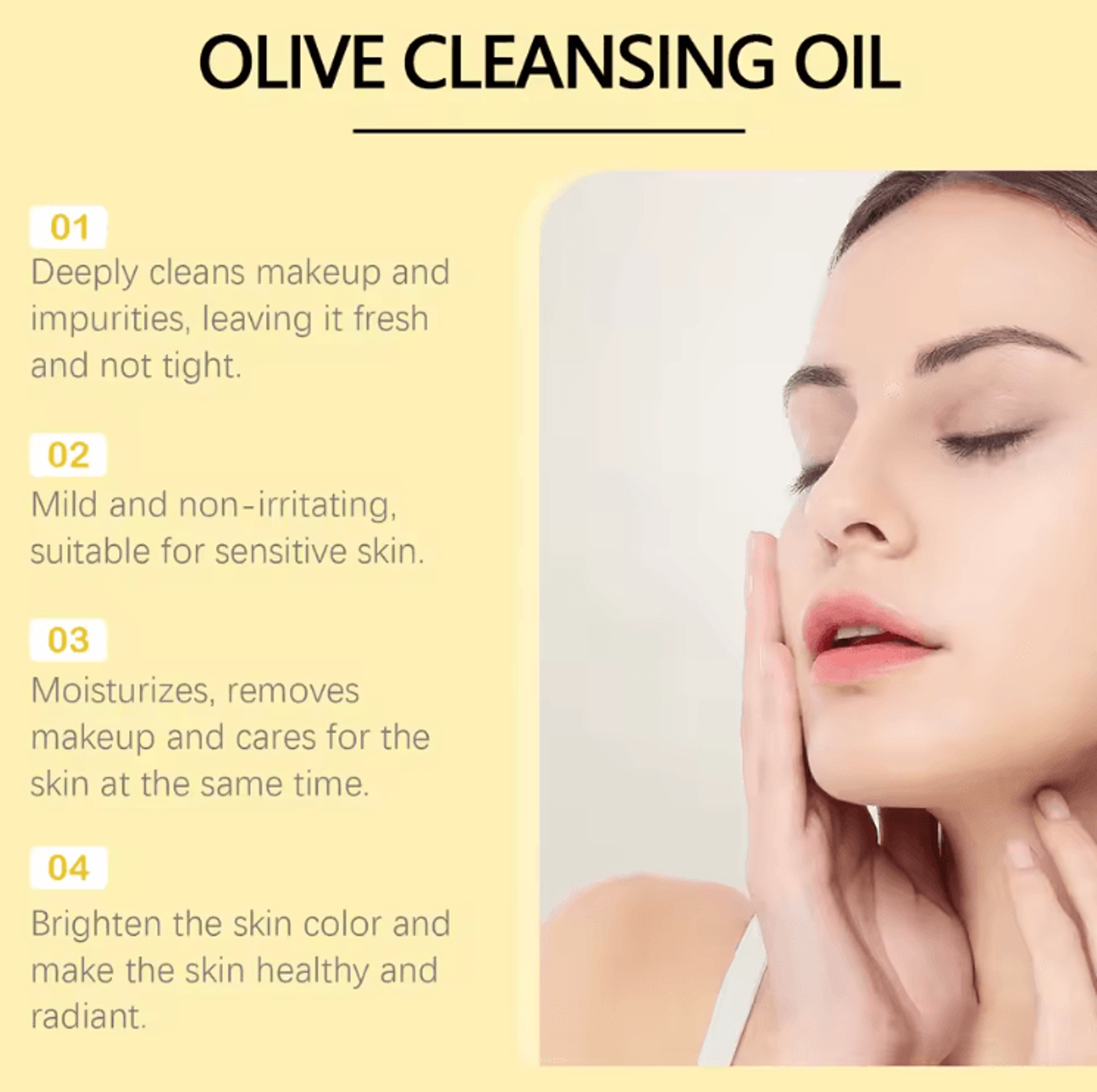 PureGlow Lightweight Cleansing Oil Makeup Remover Hydrating Pore Purifying Formula 2