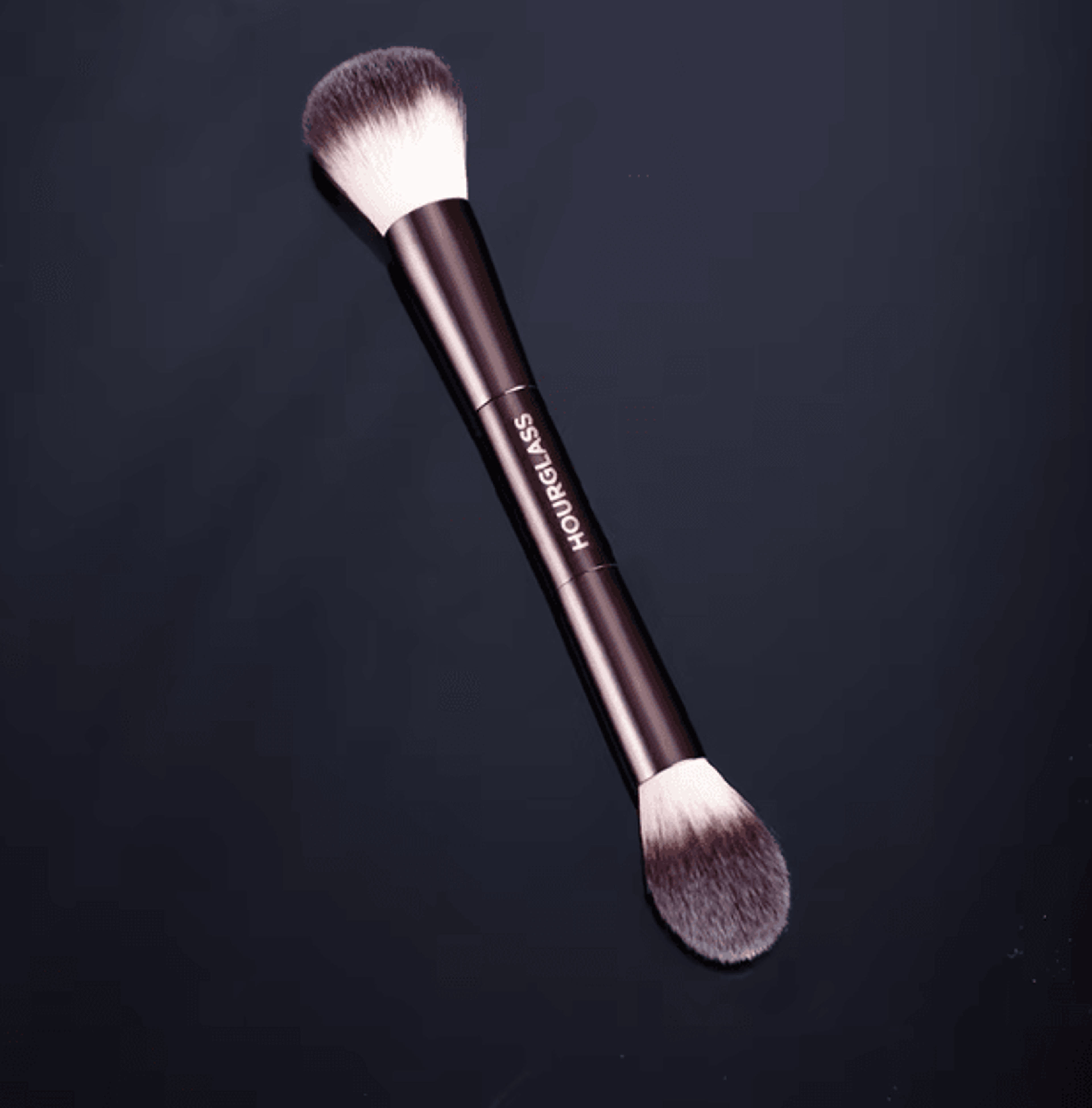 Lighting Edit Contour Powder Brush With Metal Handle For Smooth Blush And Bronzer Blending 3