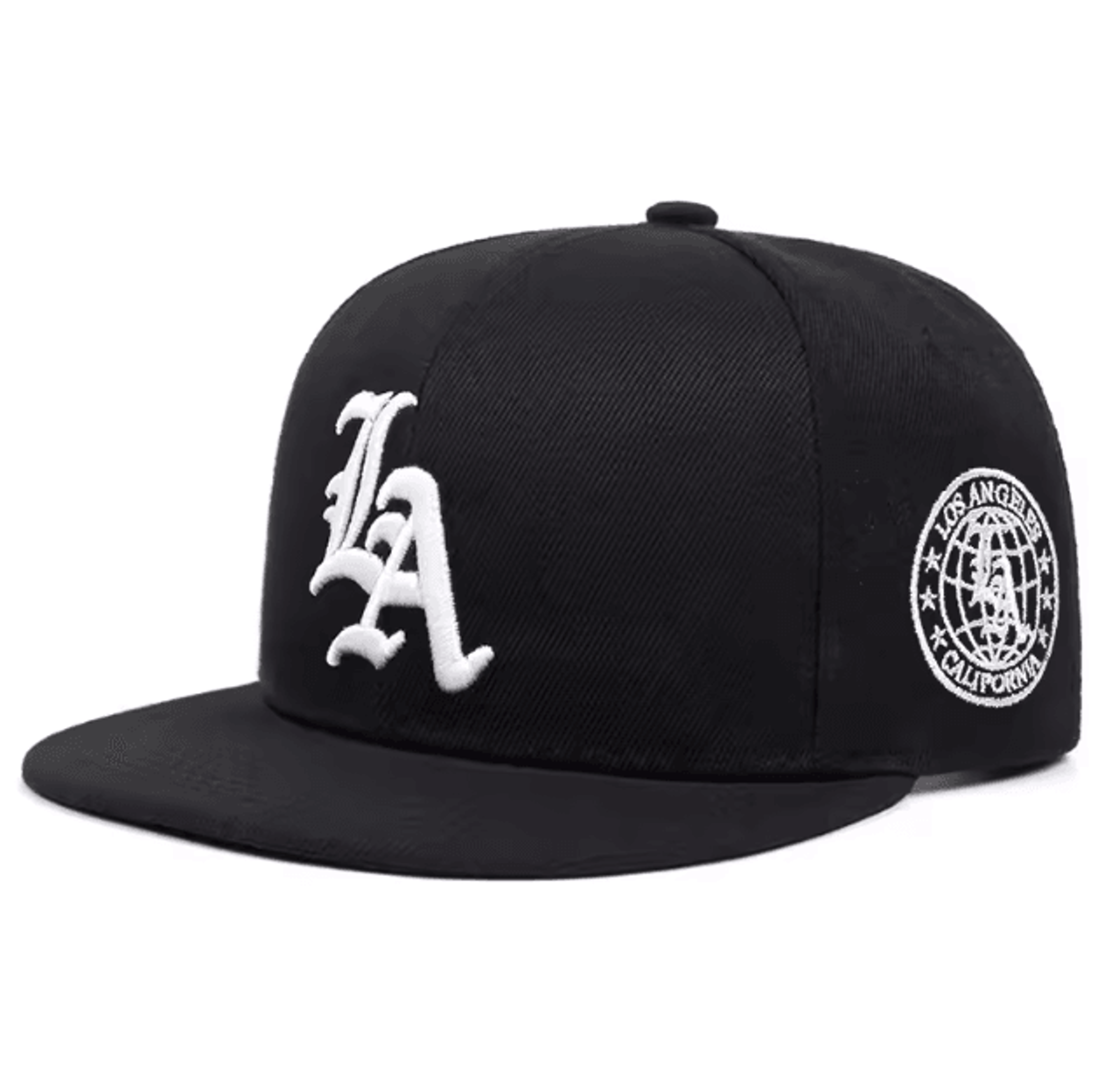 Los Ange Earth Embroidered Cotton Baseball Cap For Casual Streetwear And Sun Protection 1
