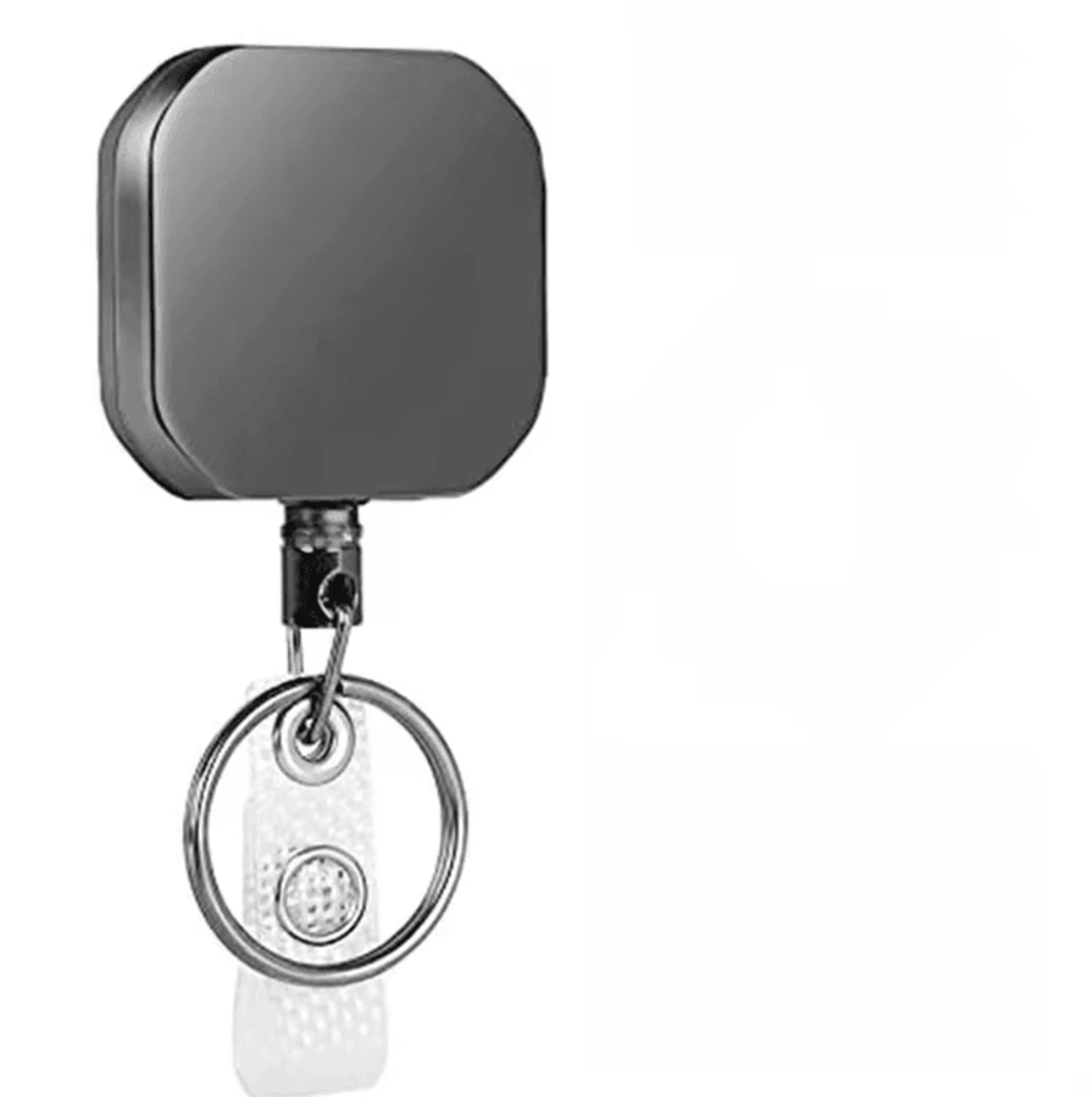 Retractable AntiLost Keychain With Easy Pull Buckle Durable Belt Clip Badge Reel 4