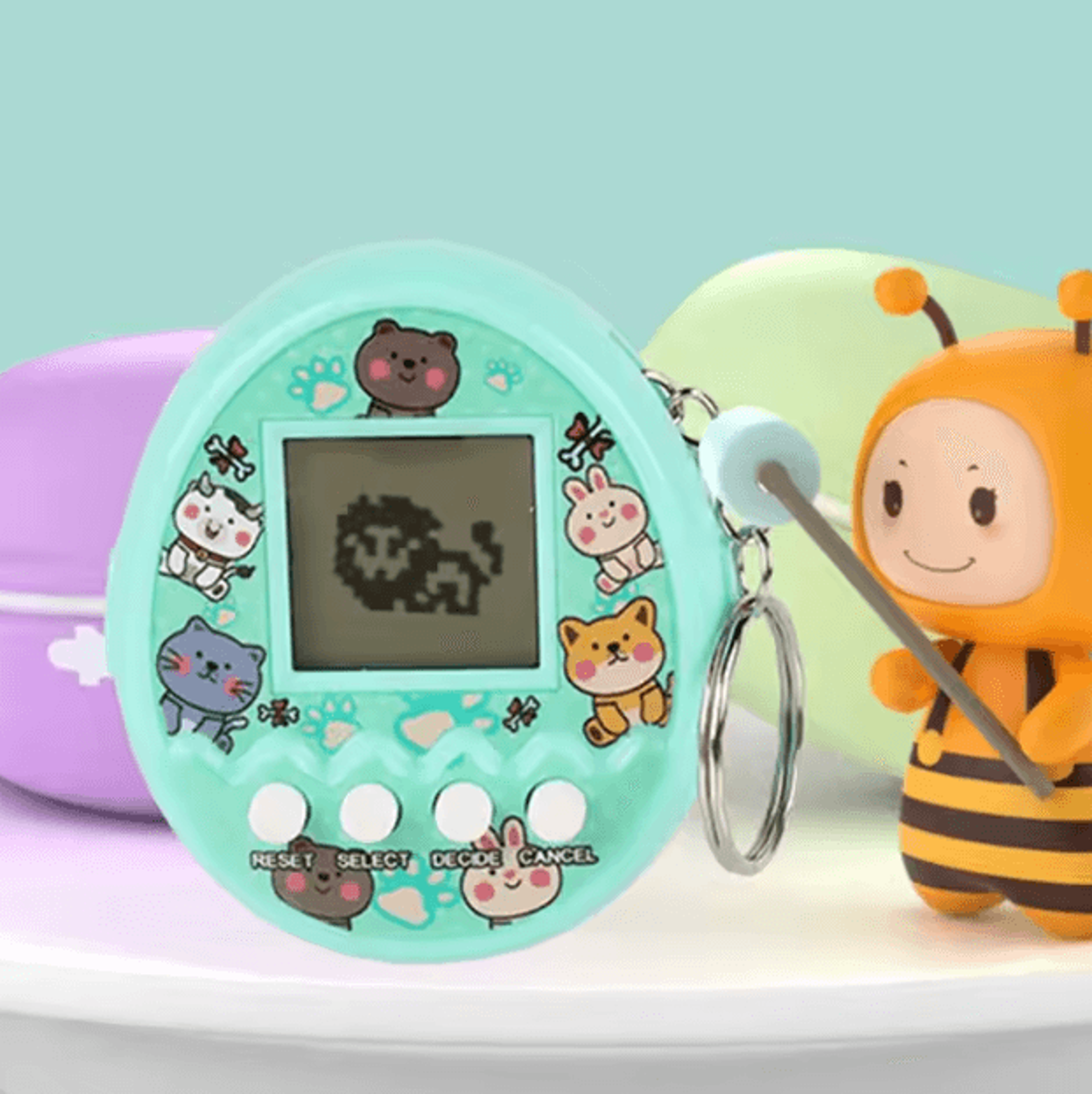 Mini Virtual Pet Game Console  Cute Electronic Pet Simulator Toy For Kids 2
