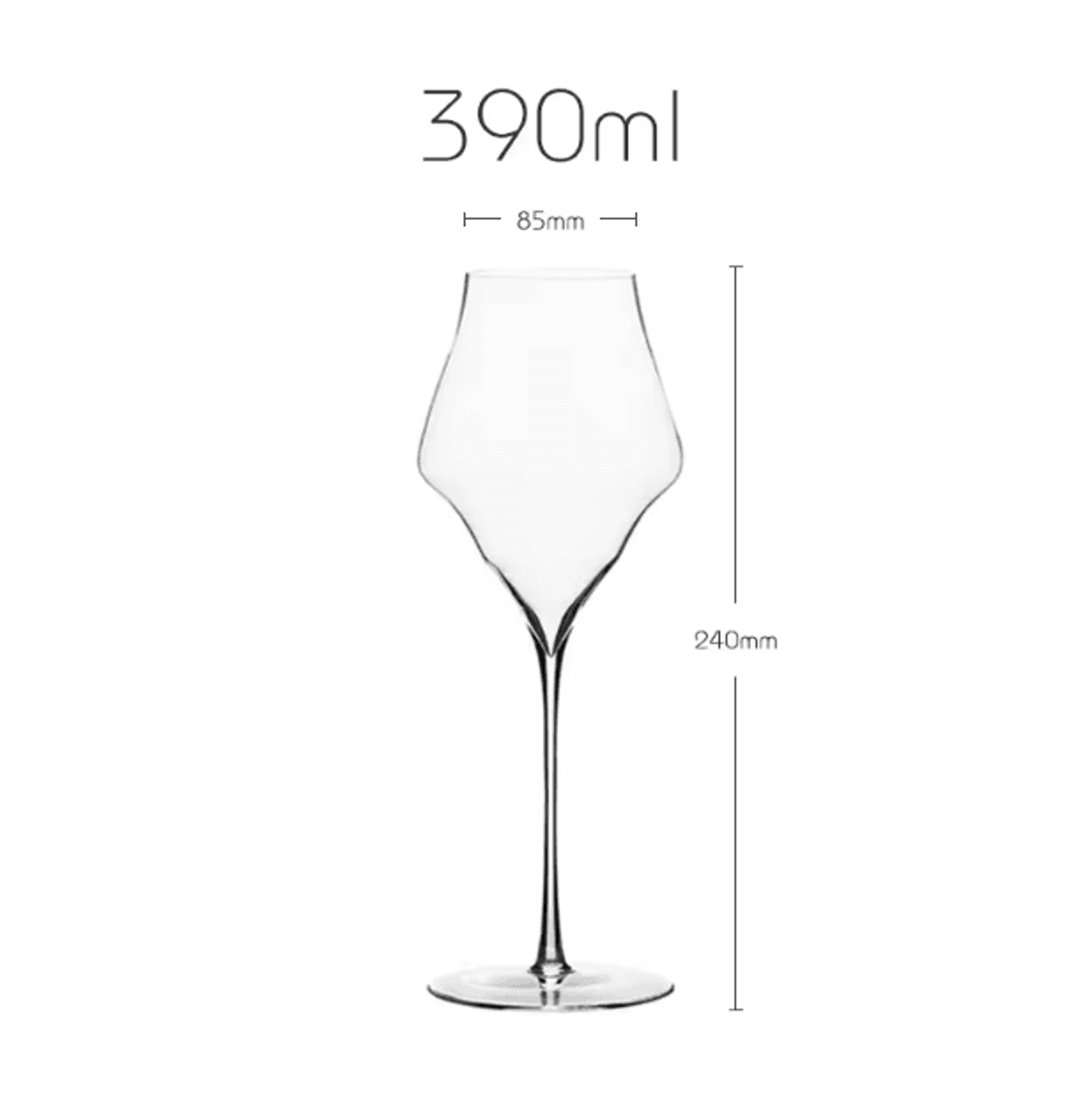 Luxury Handmade Crystal Wine Glass  UltraThin 05mm Champagne  Fine Wine Cup 2
