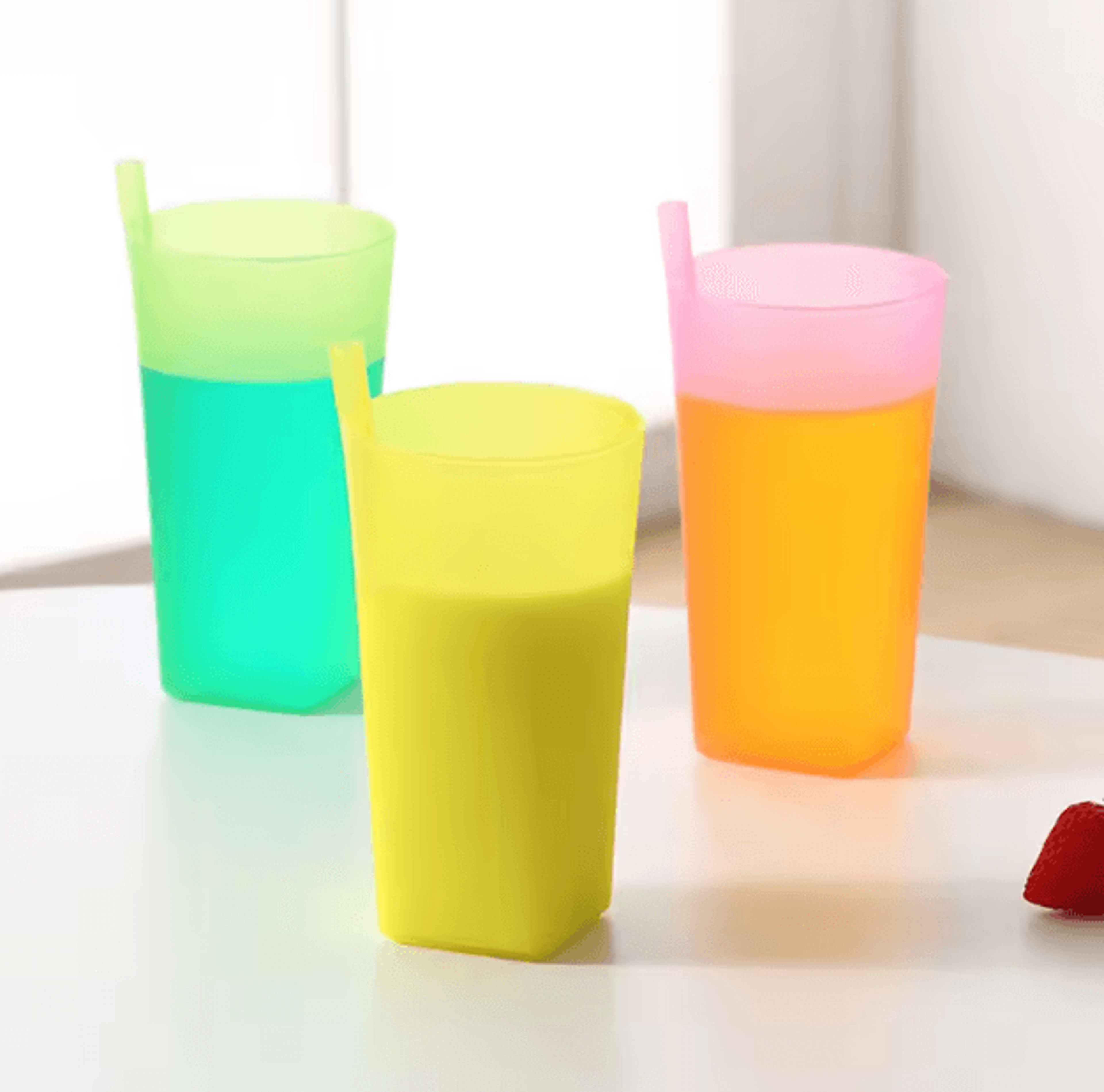 Baby Straw Sip Cup  SpillProof Toddler Sippy Cup With BuiltIn Straw 1