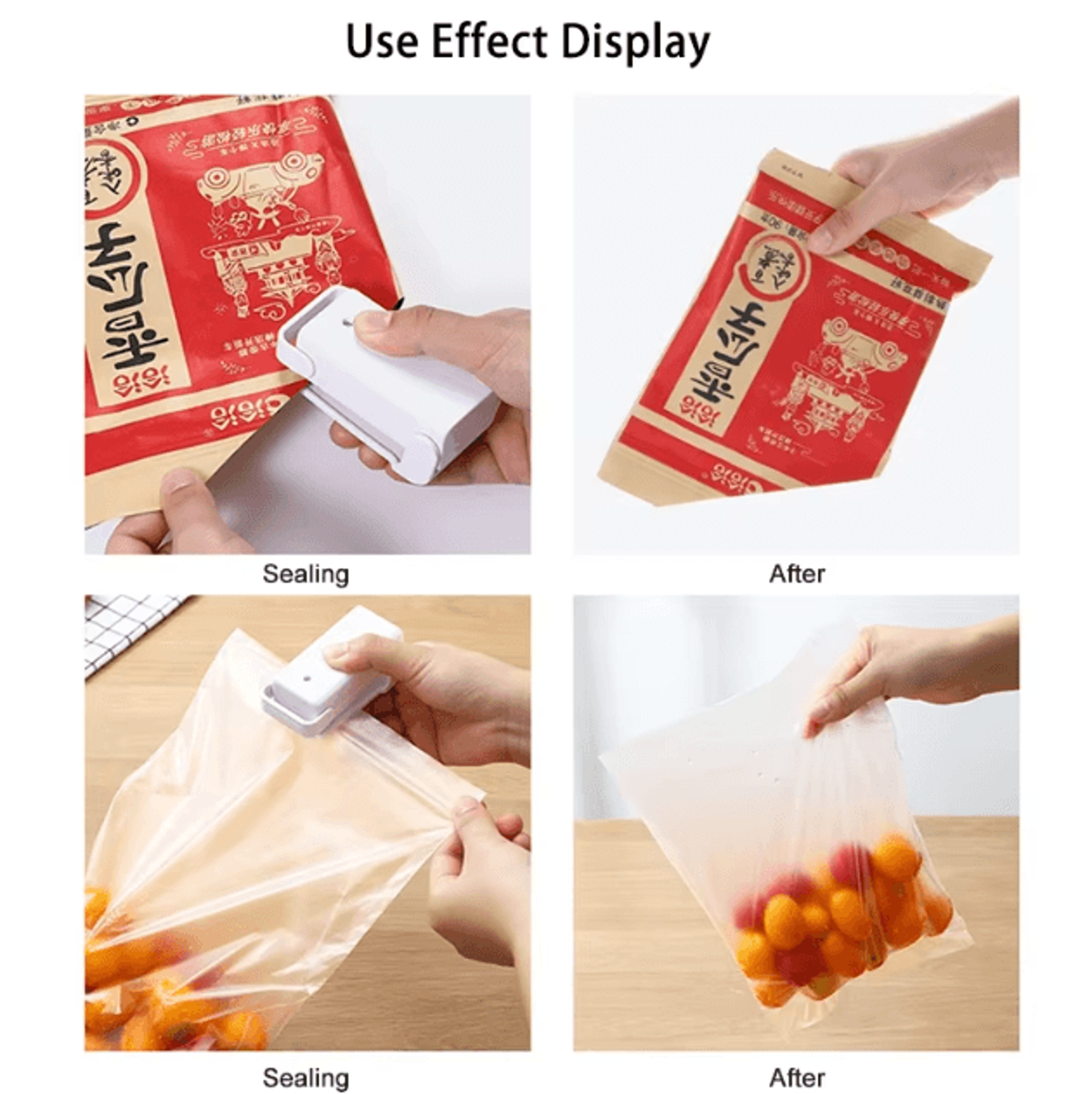 Mini Bag Sealer Portable Heat Sealing Machine For Food Storage And Snack Bags 4