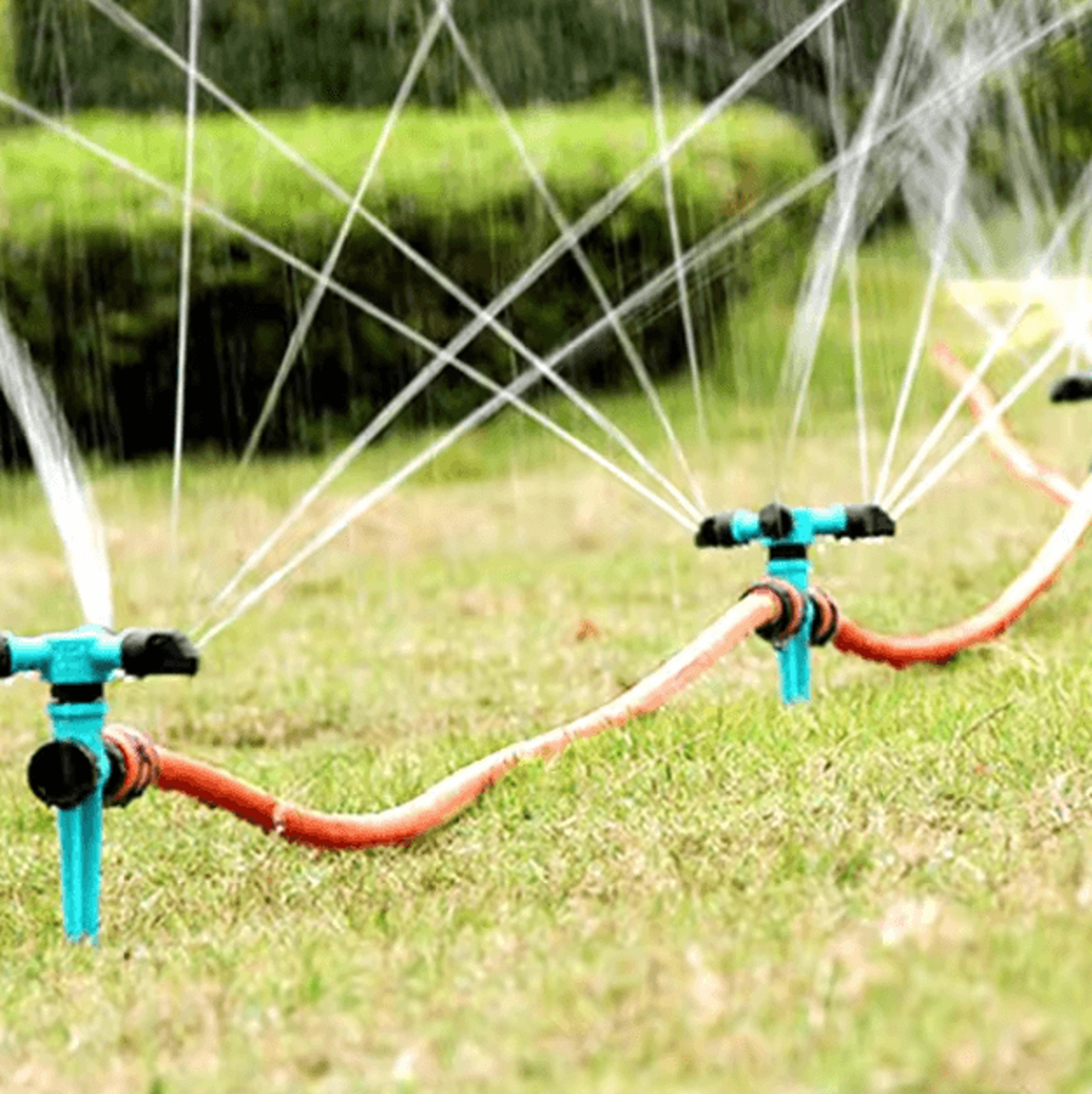 HydroSpin 360 Automatic Rotating Lawn Sprinkler For Garden  Yard Irrigation 3