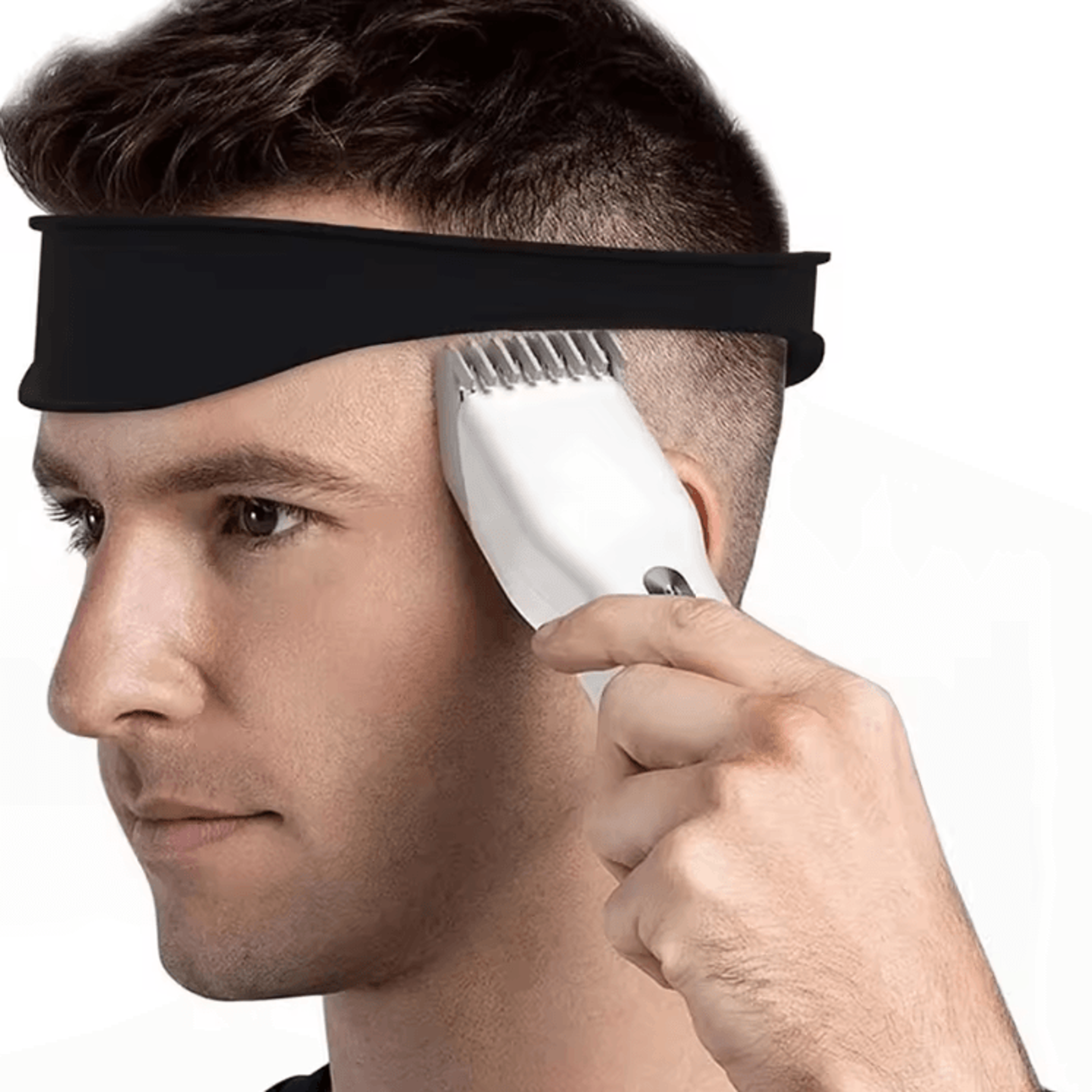 EdgeMaster Silicone Neckline Shaving Template  Hair Cutting Guide 0
