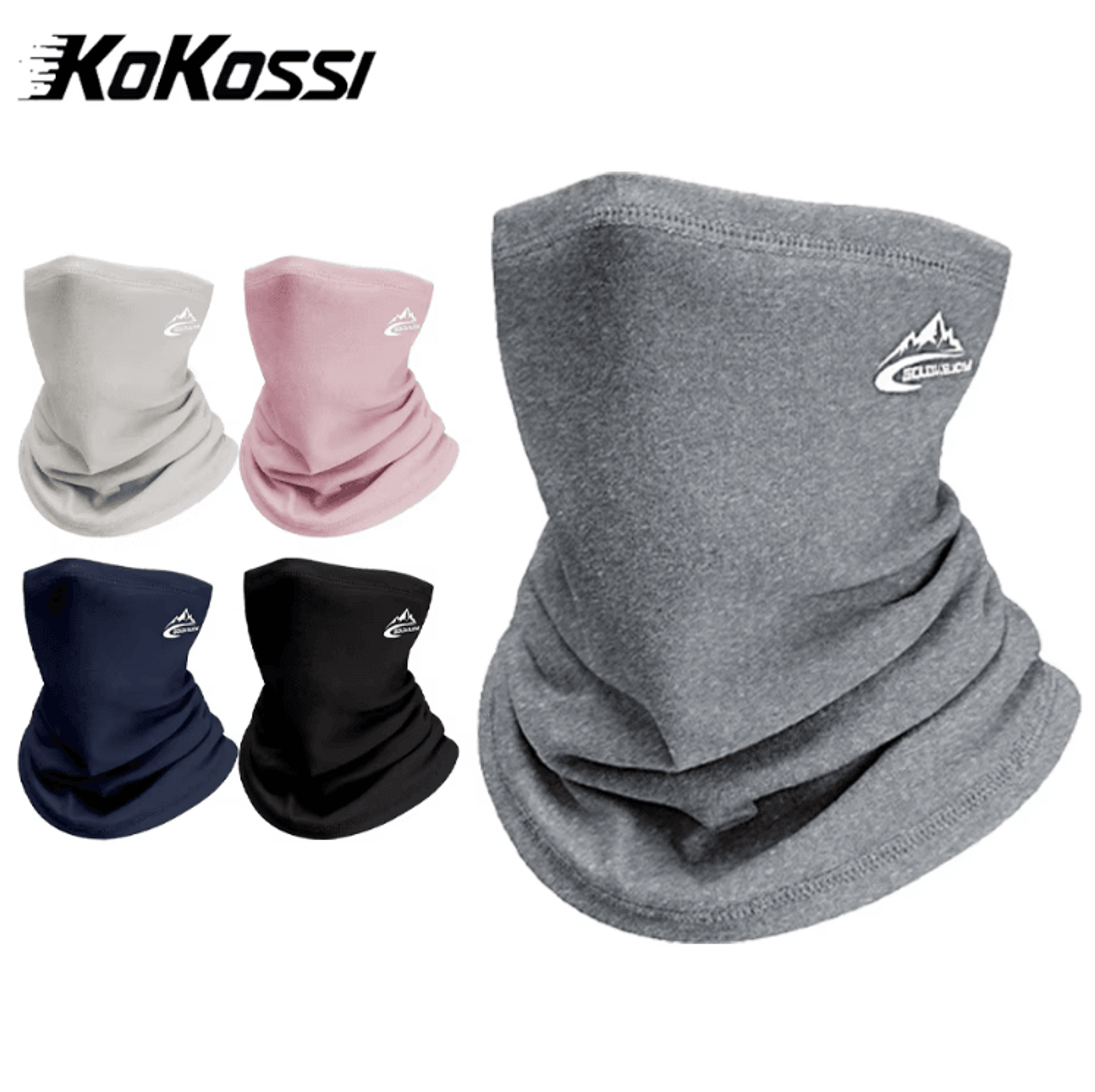 KoKossi Winter Sports Bandana Snowboard Scarf Velvet Thermal Neck Warmer Outdoor Hiking Cycling Rid 1
