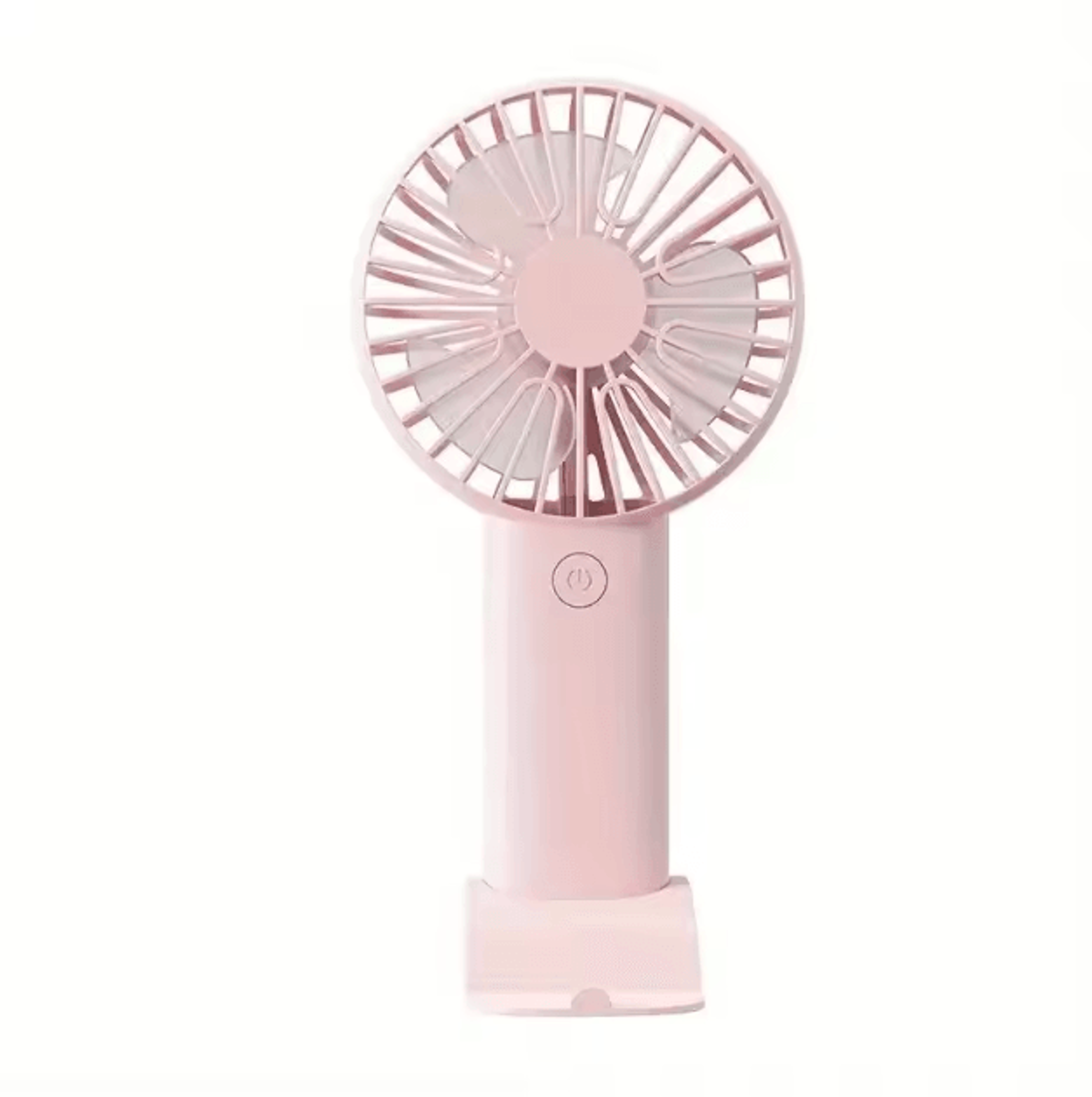 Mini USB Rechargeable Handheld Fan With Phone Holder Portable Desktop Cooling Fan 5