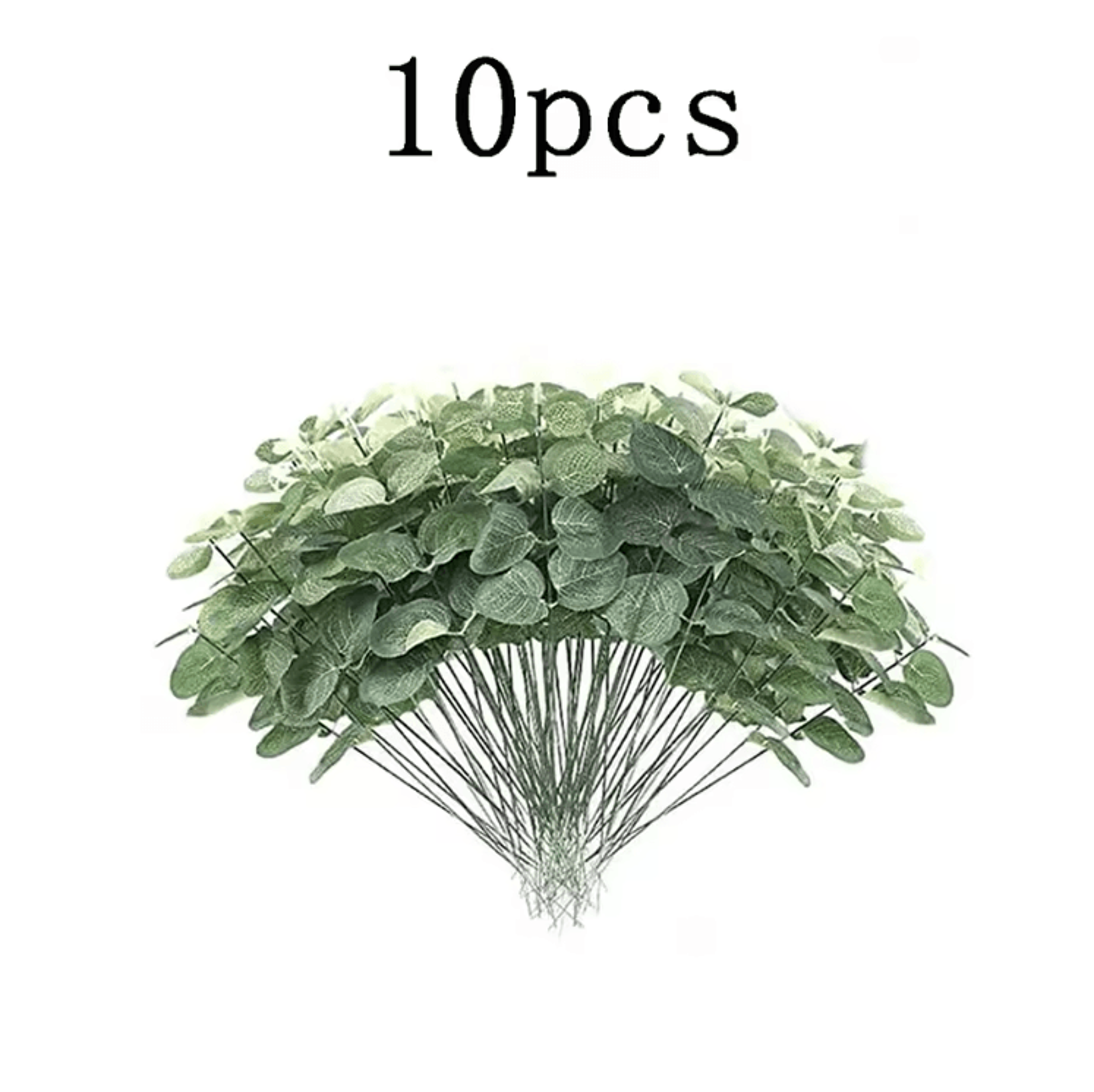 Artificial Eucalyptus Leaves Stems Set  Realistic Greenery For DIY Decor  Events 3060120PCS 0
