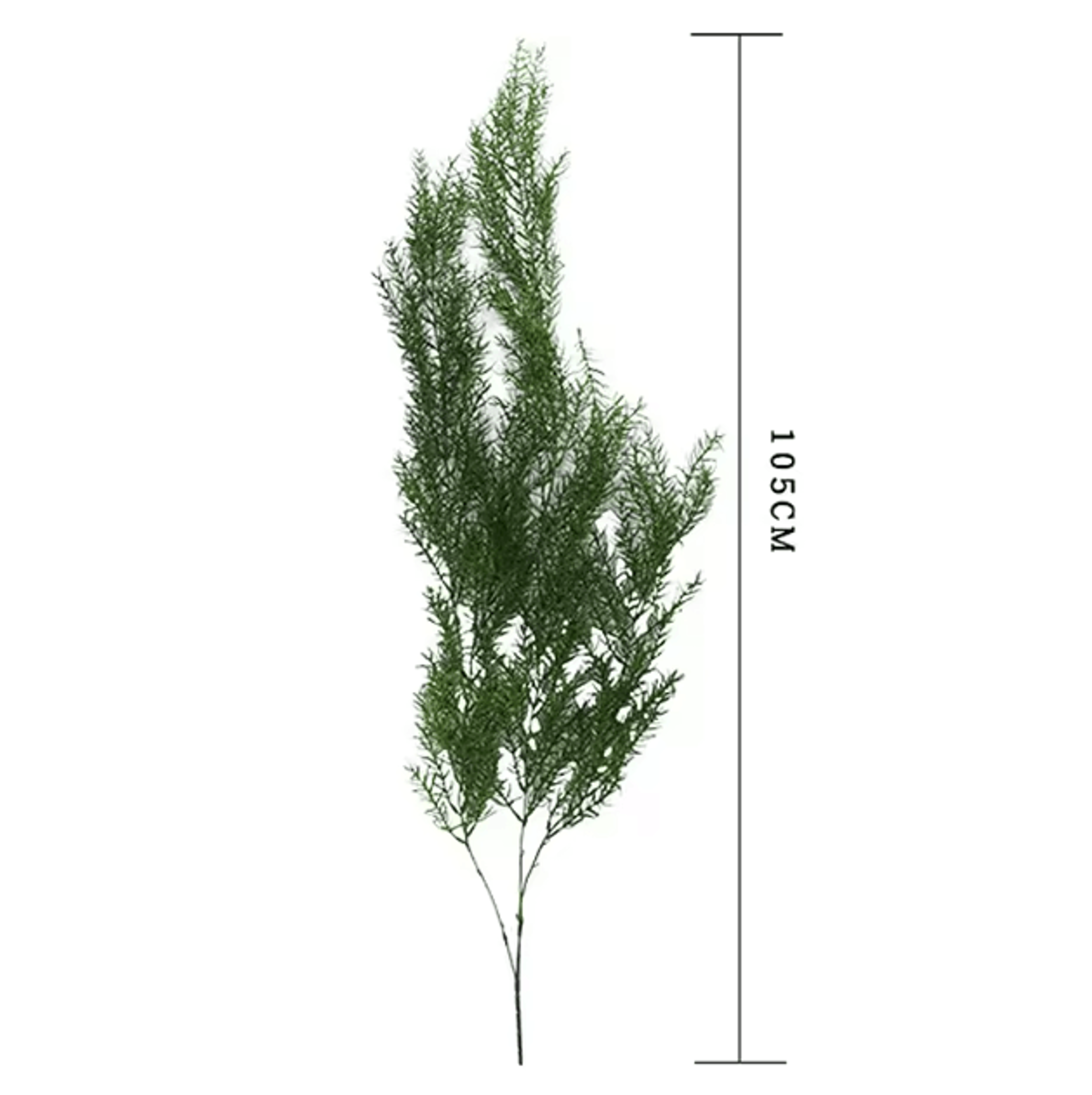 105cm Real Touch Pine Needle Hanging Vine  Lifelike Artificial Green Wall Decor 2