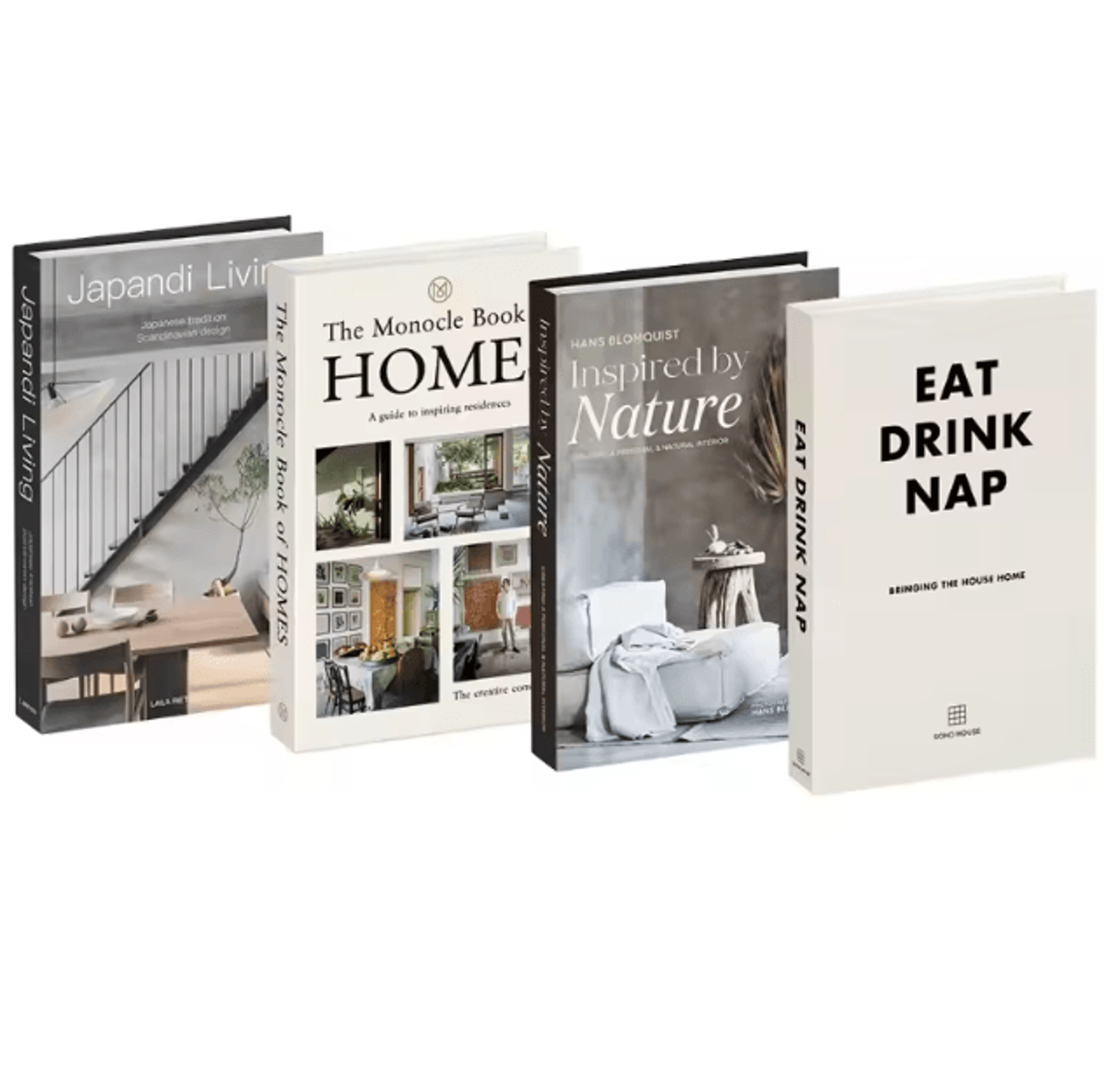 Decorative Faux Book Set 4PCS  Aesthetic Coffee Table  Bookshelf Styling Decor 2