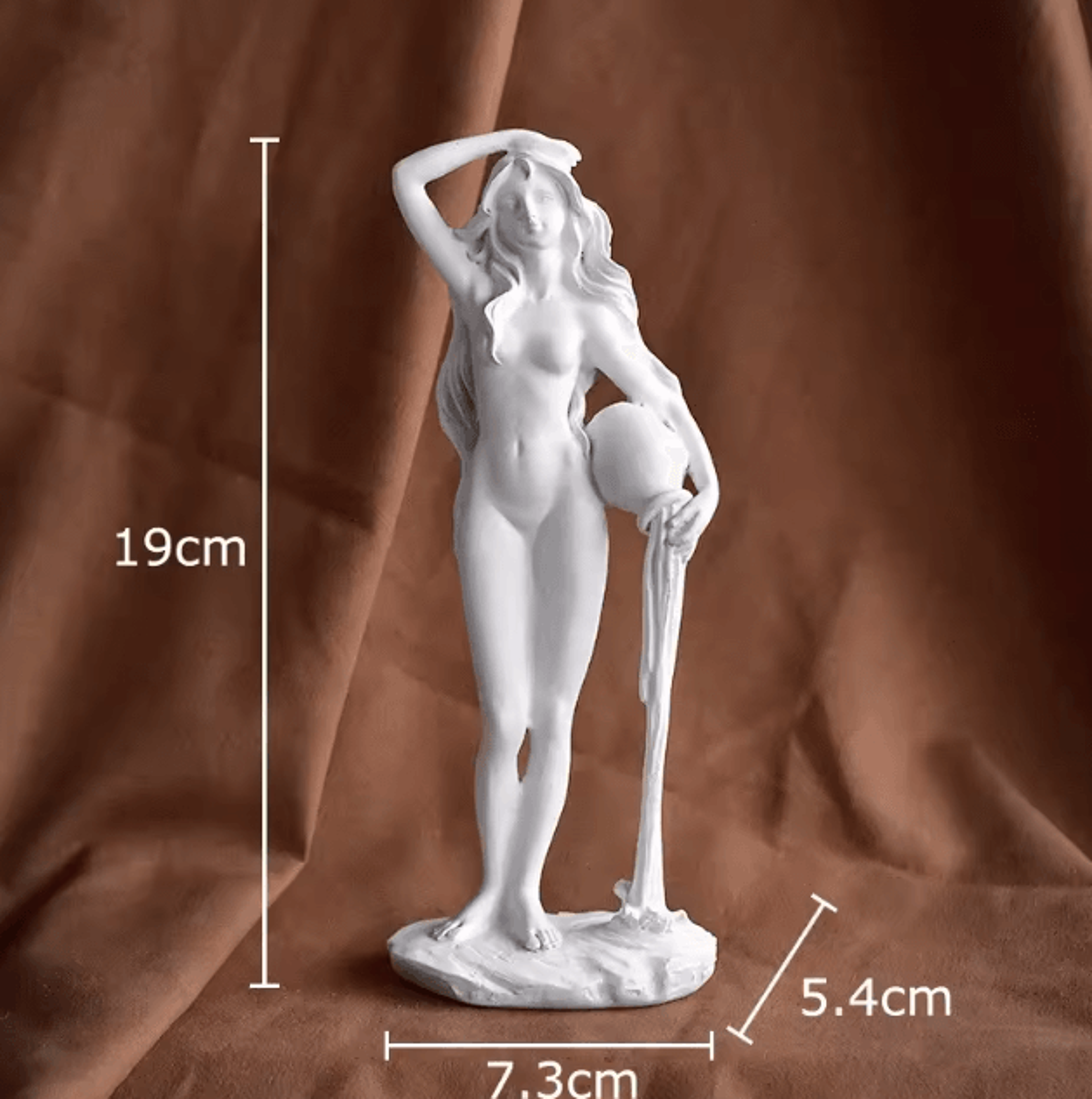 Mythological Venus Goddess Resin Statue  Elegant Aesthetic Desk  Room Decor 4