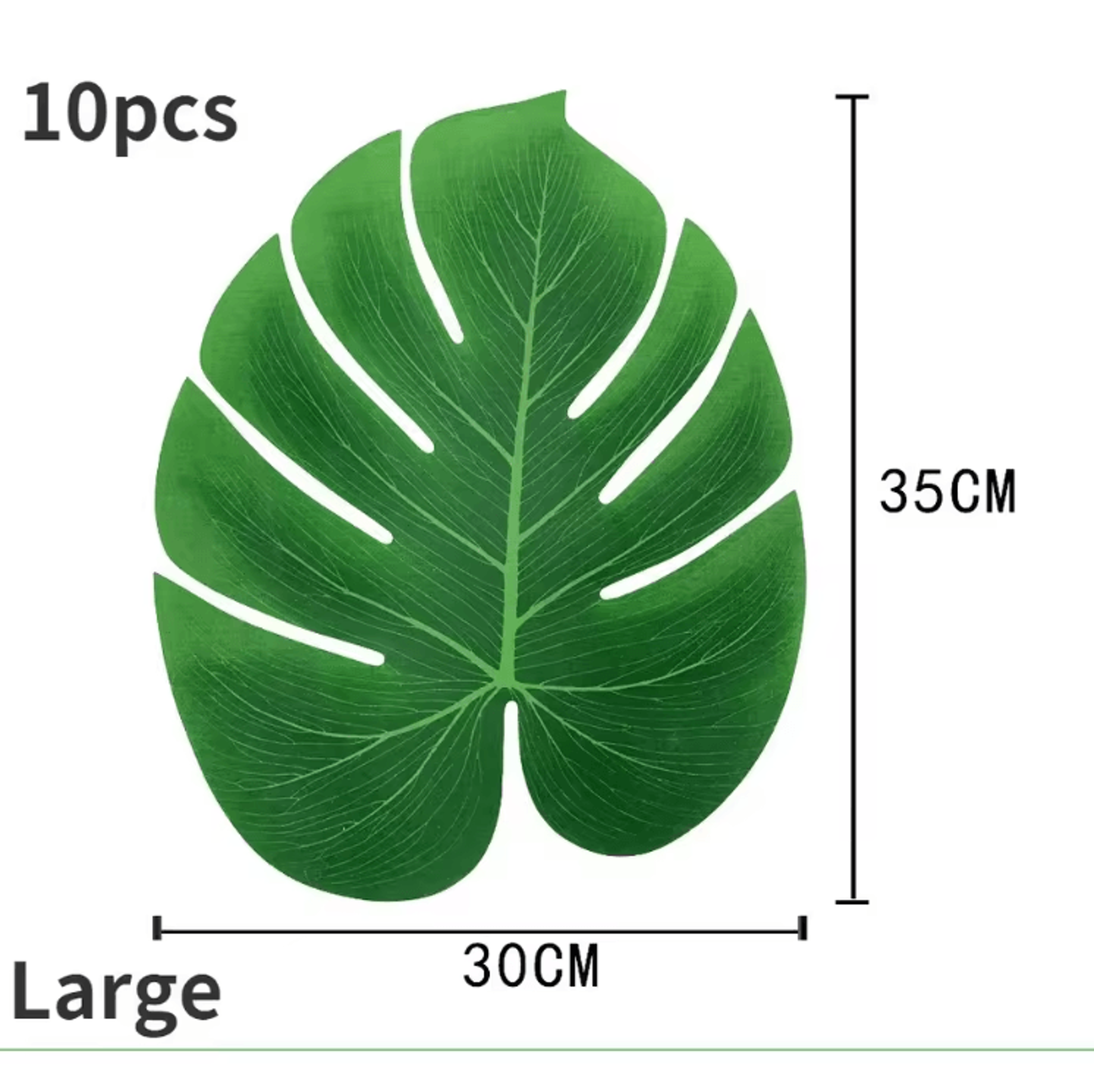 Bring A Fresh Tropical Vibe To Your Setup With These Vibrant Artificial Palm Leaf Placemats Designe 4