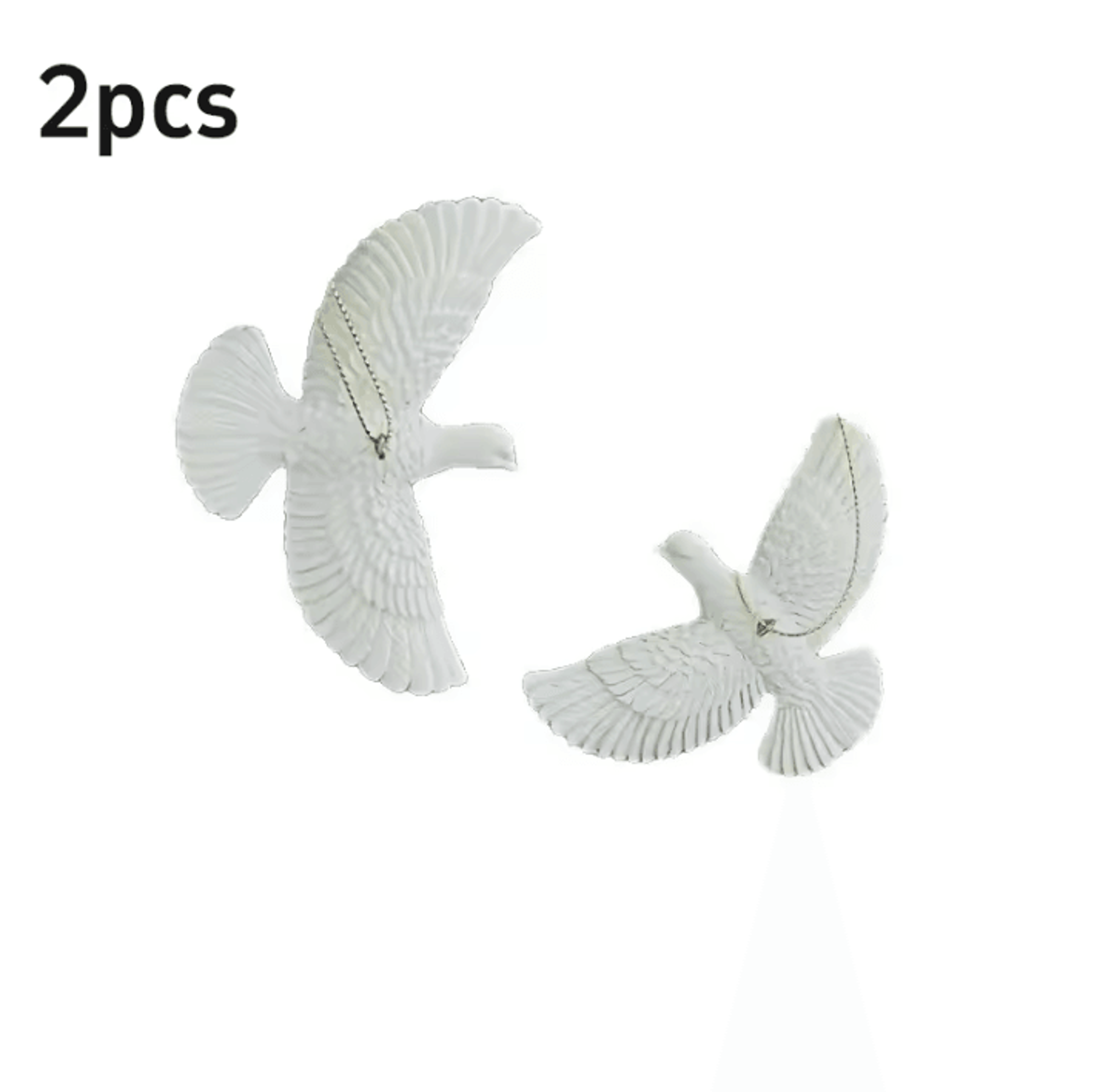 Creative Dove Ornament Resin Statue  Peaceful Bird Home  Festival Decor 2