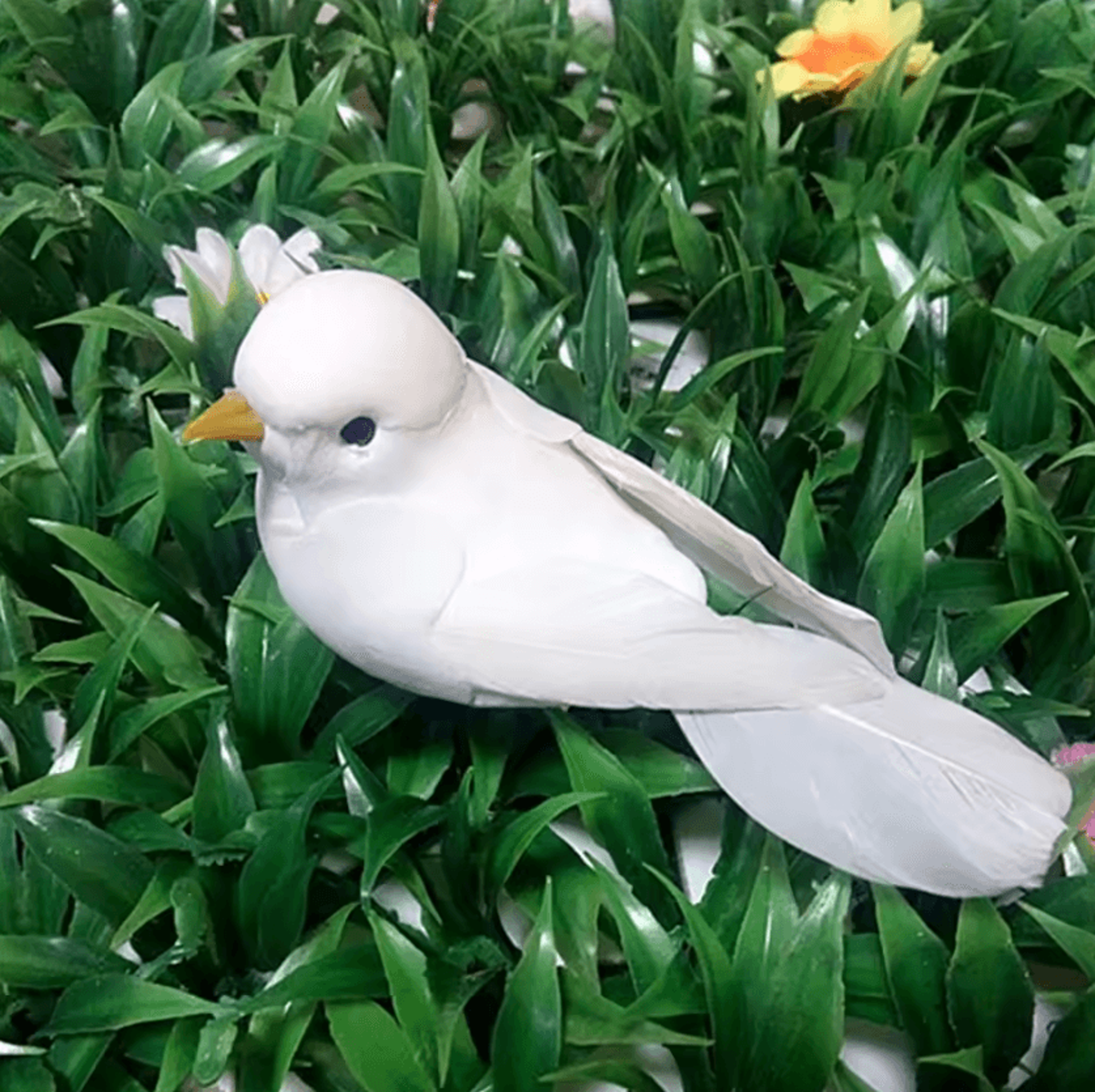 Realistic Artificial Dove Decoration  Simulation Pigeon Bird Figurine For Home  Events 4