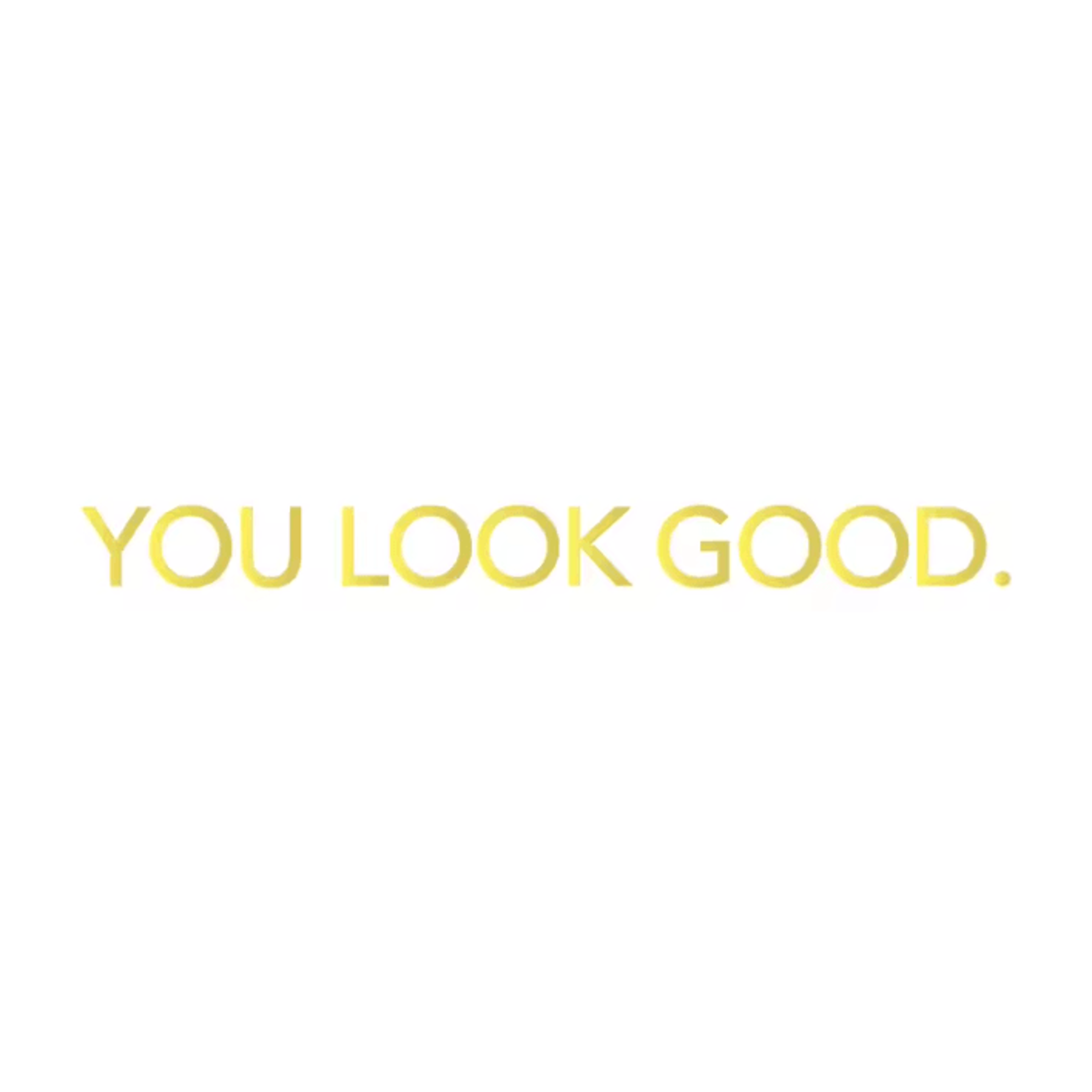 You Look Amazing Mirror Vinyl Decal  Motivational Bathroom  Bedroom Sticker 7