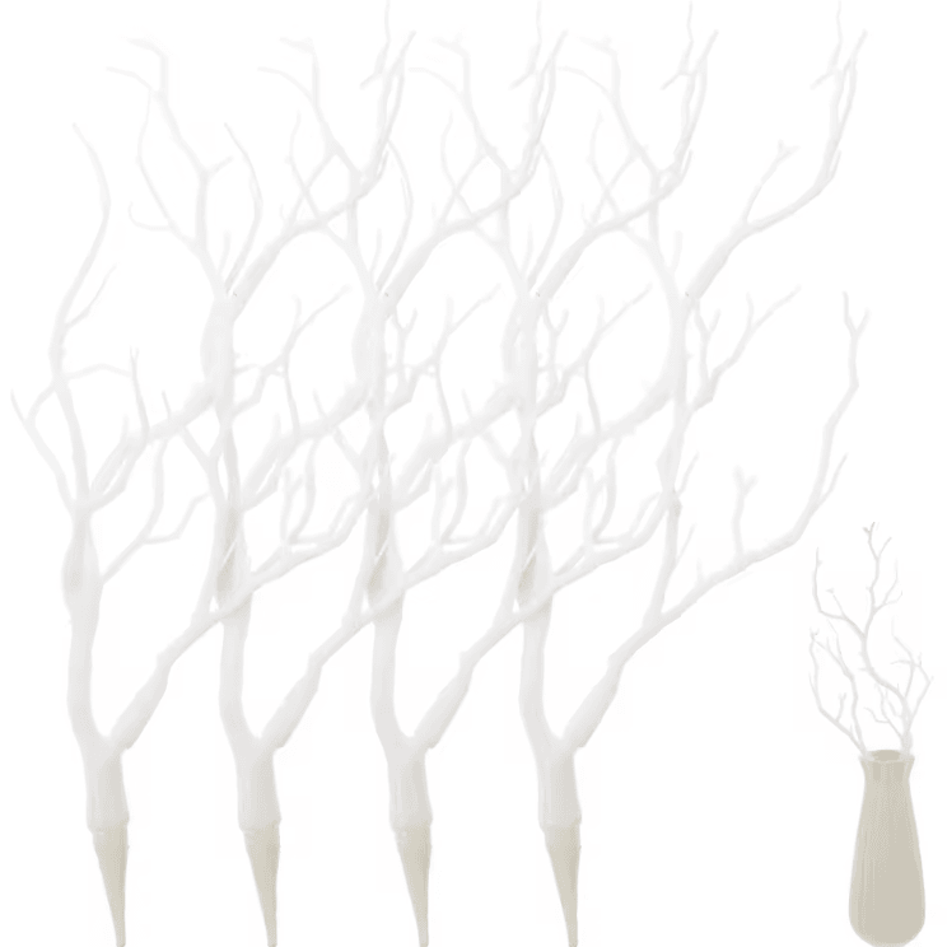 Rustic Artificial Antler Branch Set  Realistic Dried Twig Decor For Home  Events 3