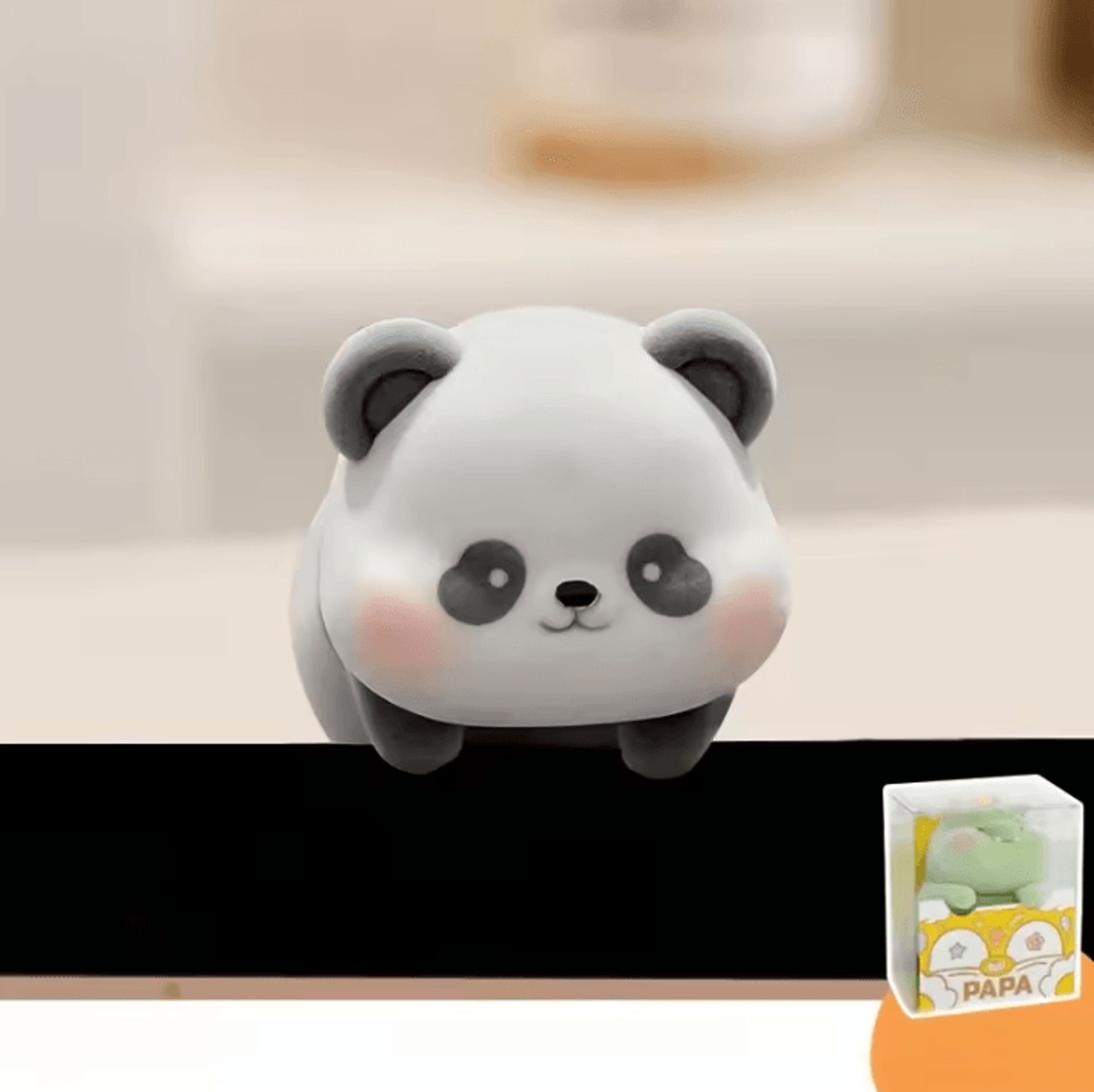 Mini Screen Hanging Ornament  Cute Desktop  Car Display Decor 1