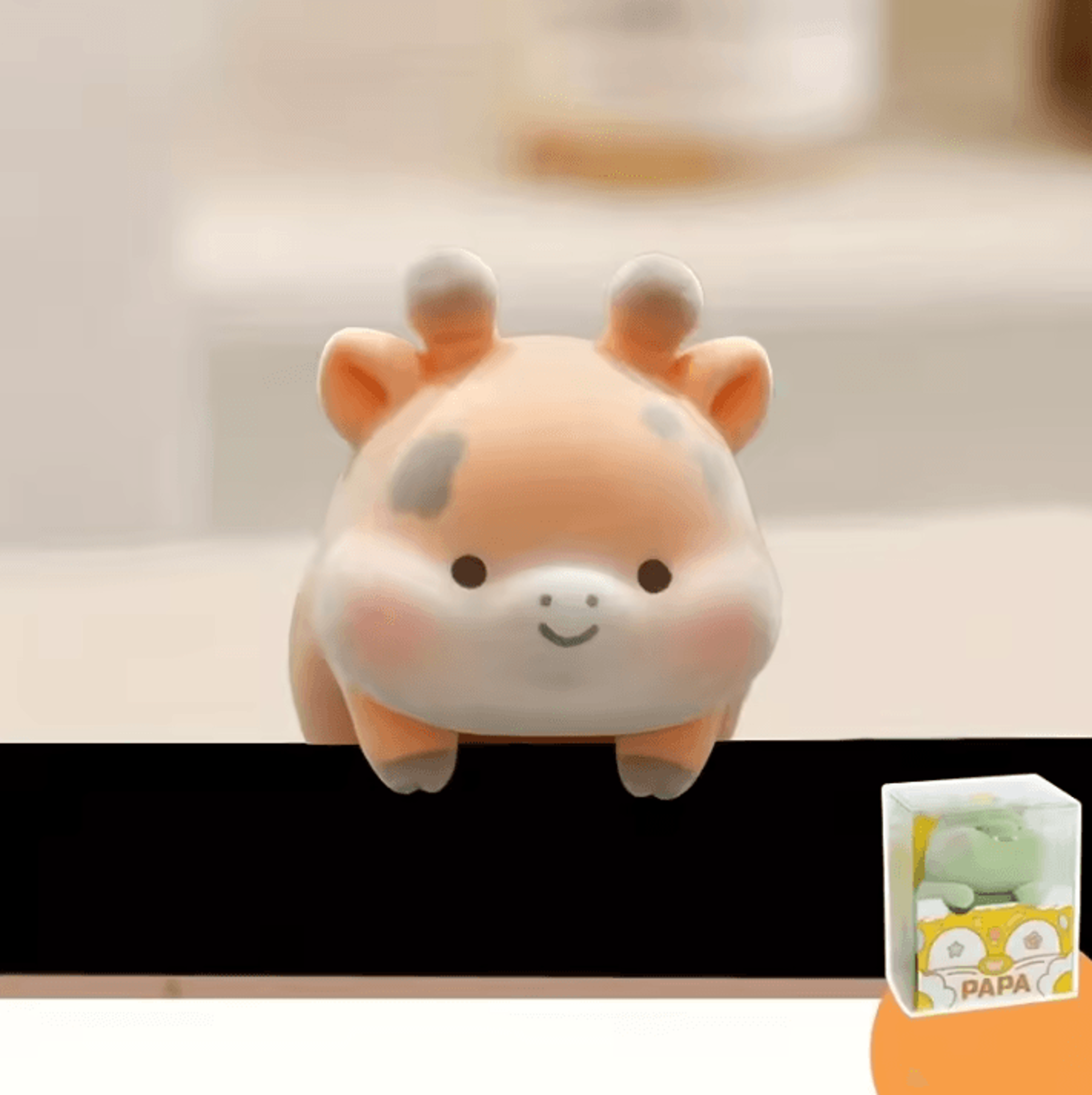Mini Screen Hanging Ornament  Cute Desktop  Car Display Decor 4