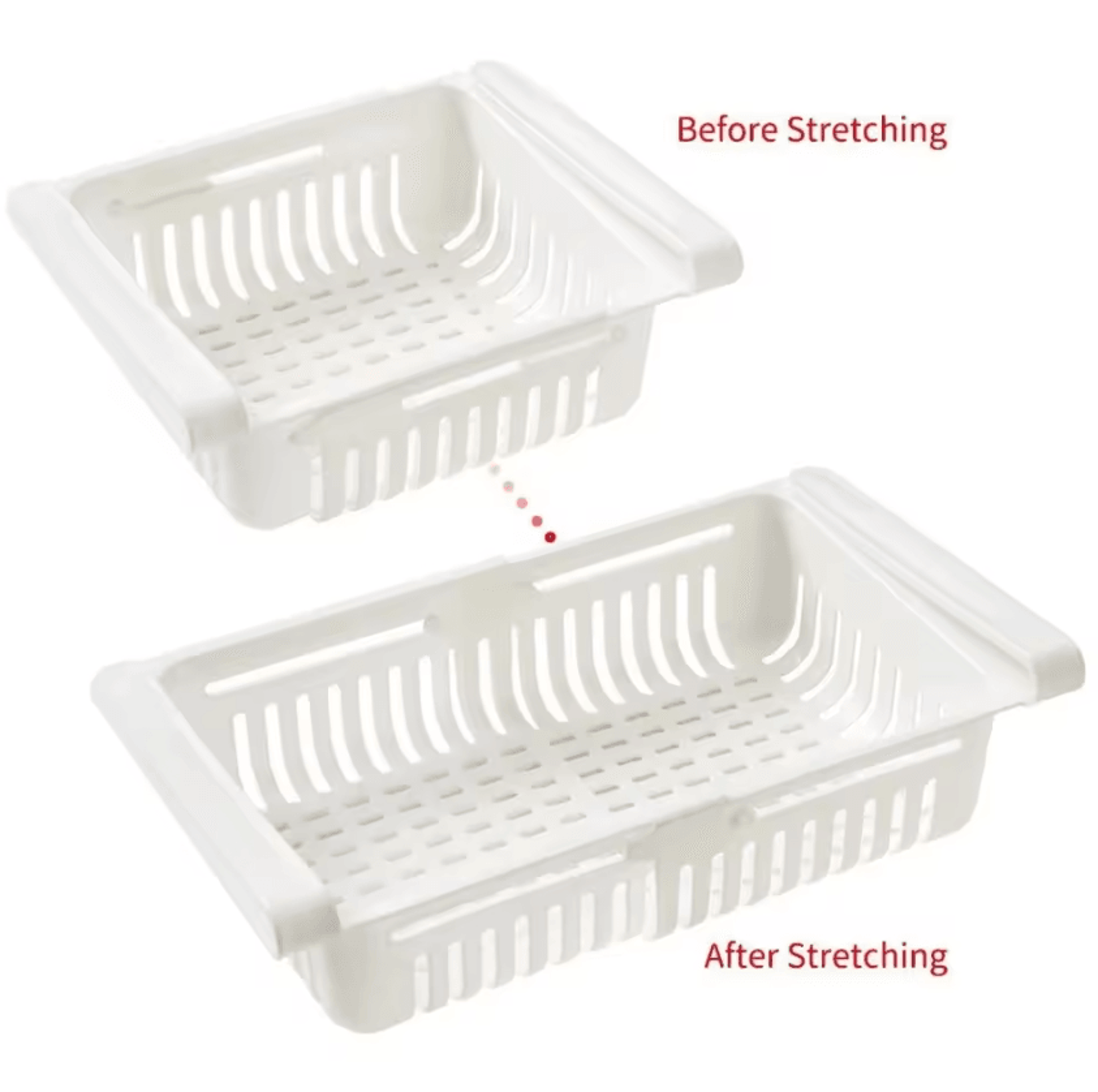 FreshGlide PullOut Refrigerator Drawer Organizer  Refrigerator Drawer Organizer Pull Out Fridge Dra 1