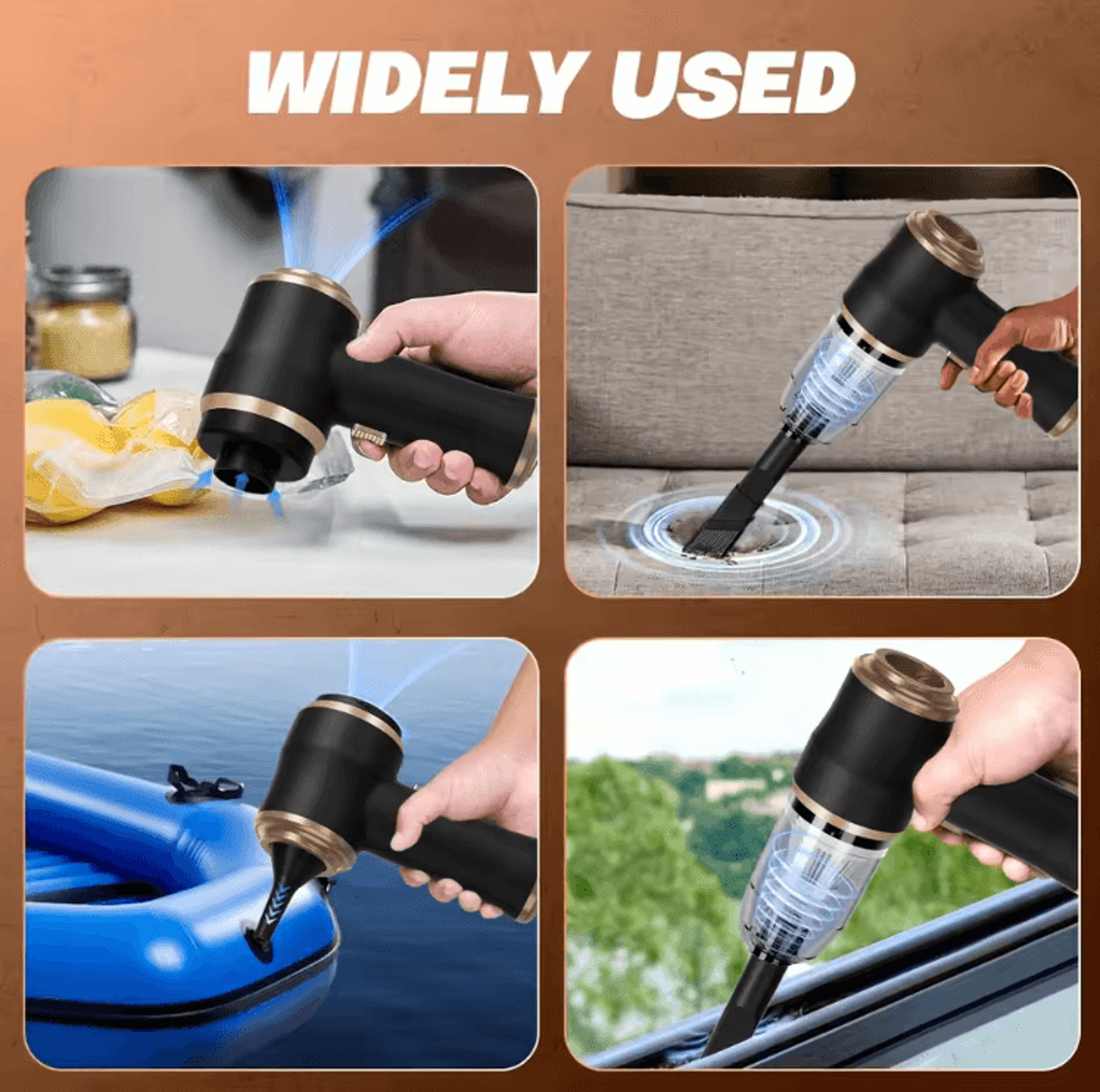 Ultra Portable HighPower Cordless Car Vacuum Cleaner  Mini Handheld For Home Carpet  Pet Hair 1