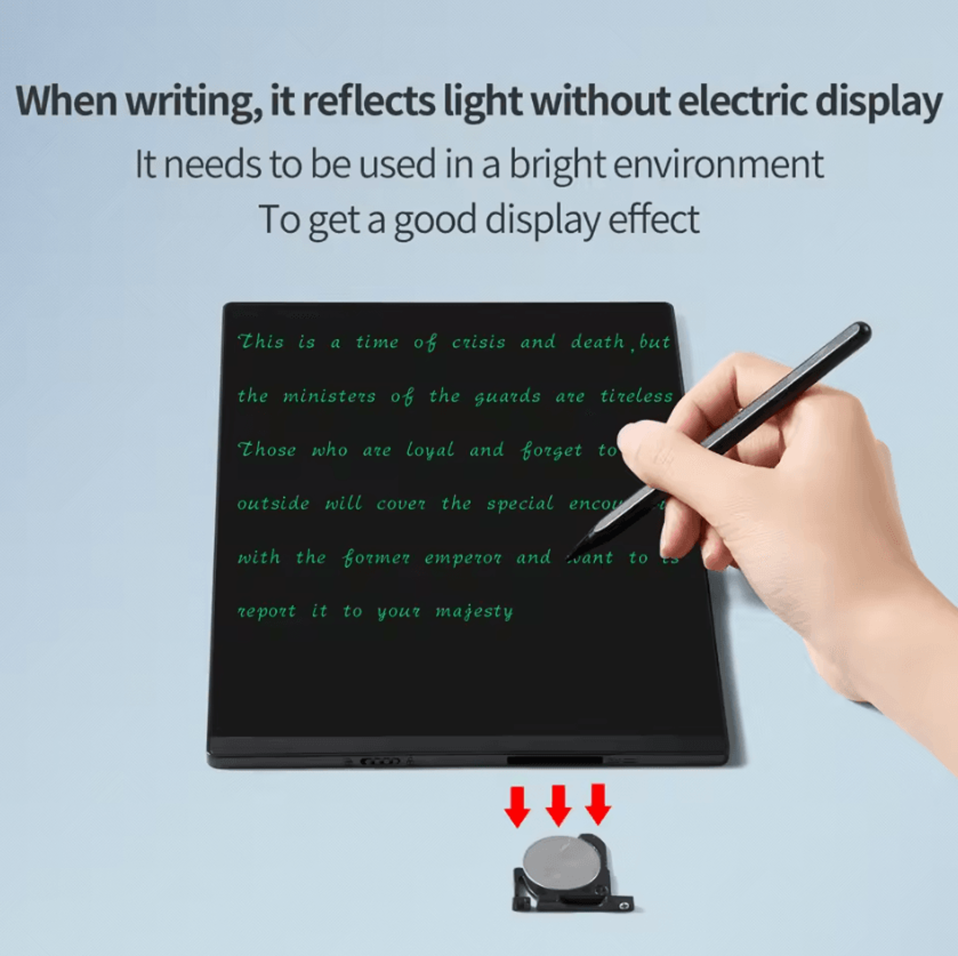 DoodlePro 95 LCD Writing Tablet Drawing Board  Reusable Digital Notepad For Kids  Adults 3