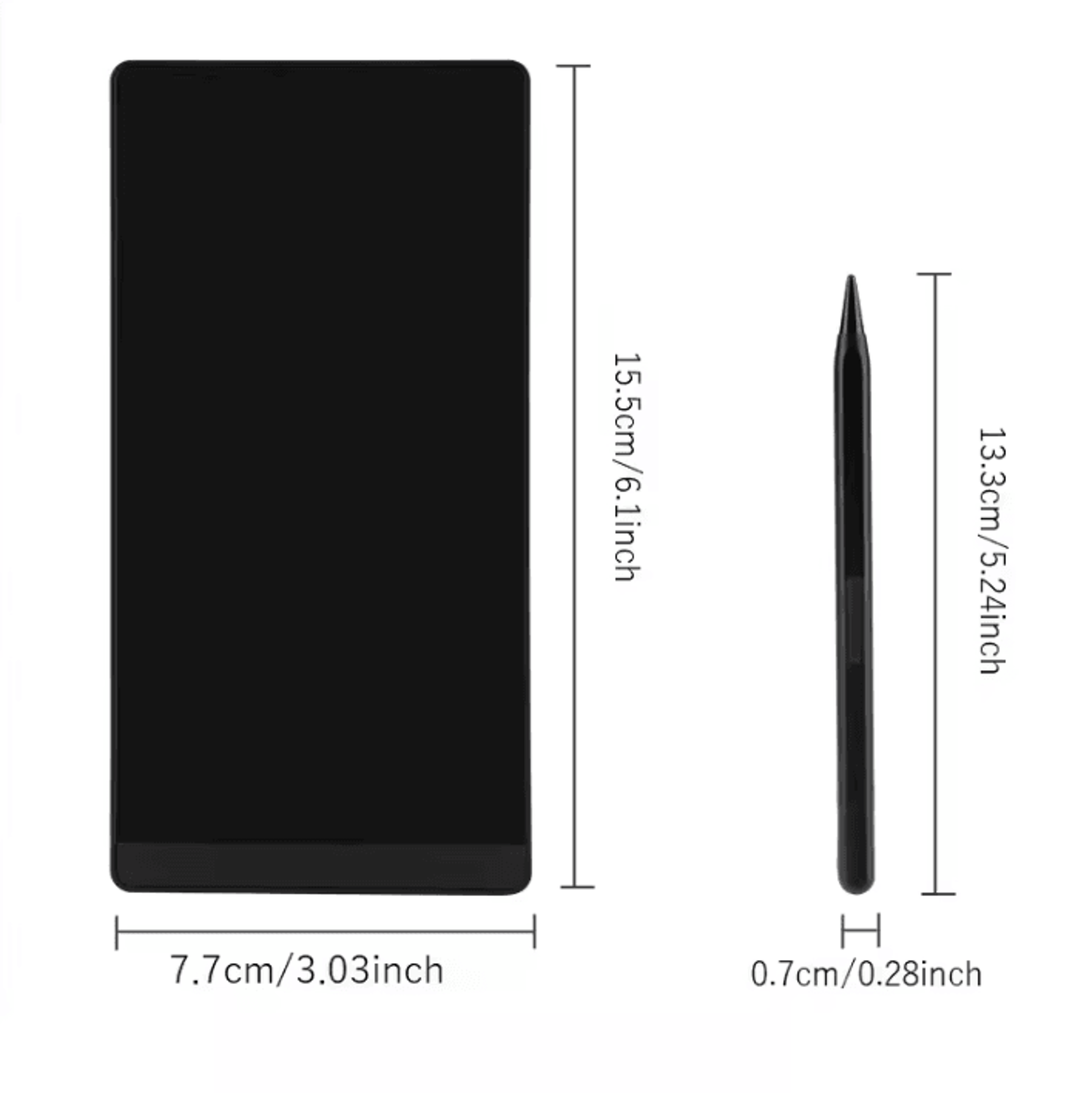 65Inch LCD Writing Tablet For Kids Full Screen Reusable Drawing  Learning Pad 1
