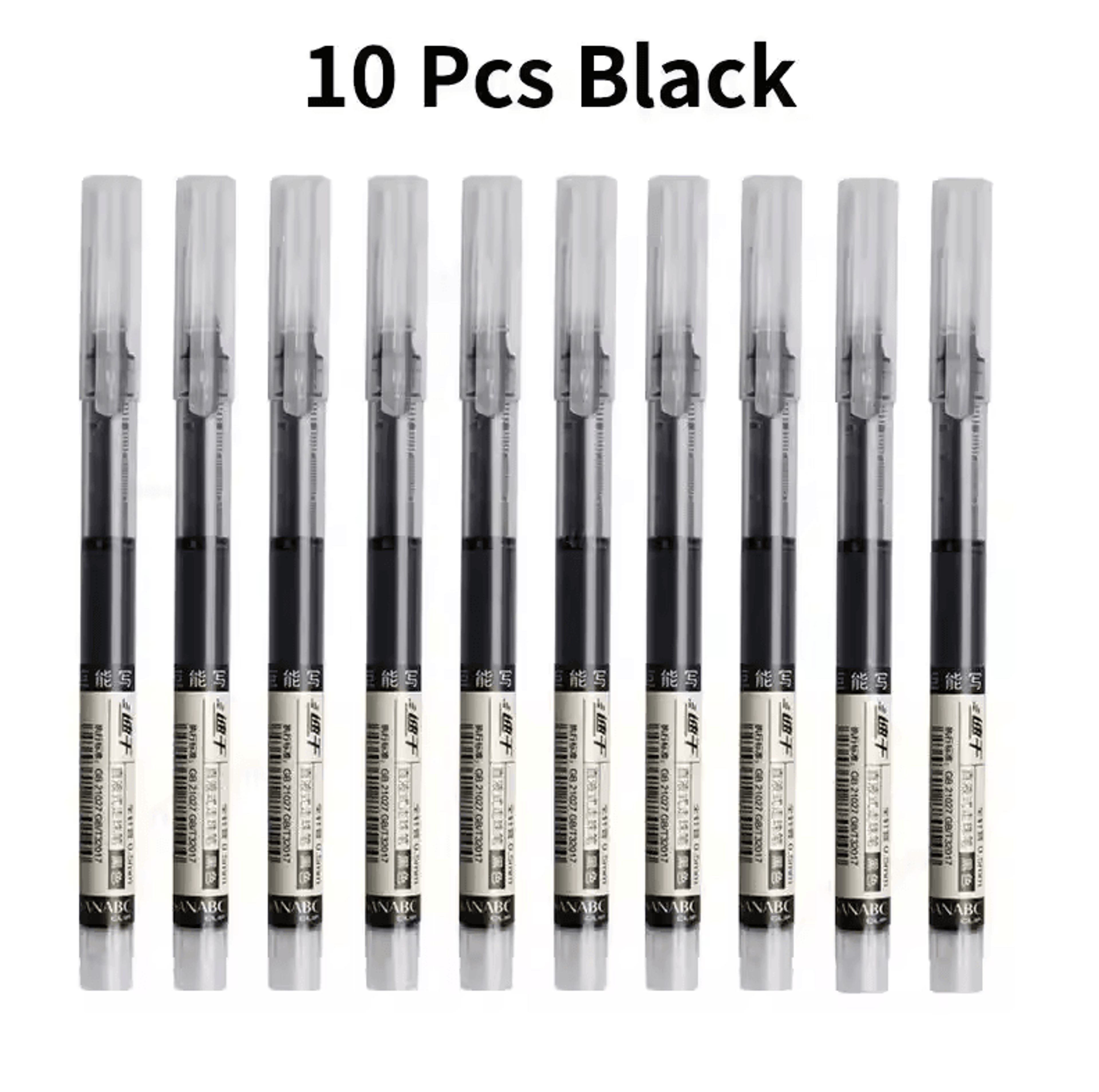 05MM Needle Tip Gel Pens Set  Smooth Writing Kawaii Liquid Ink Ballpoint Pens 7