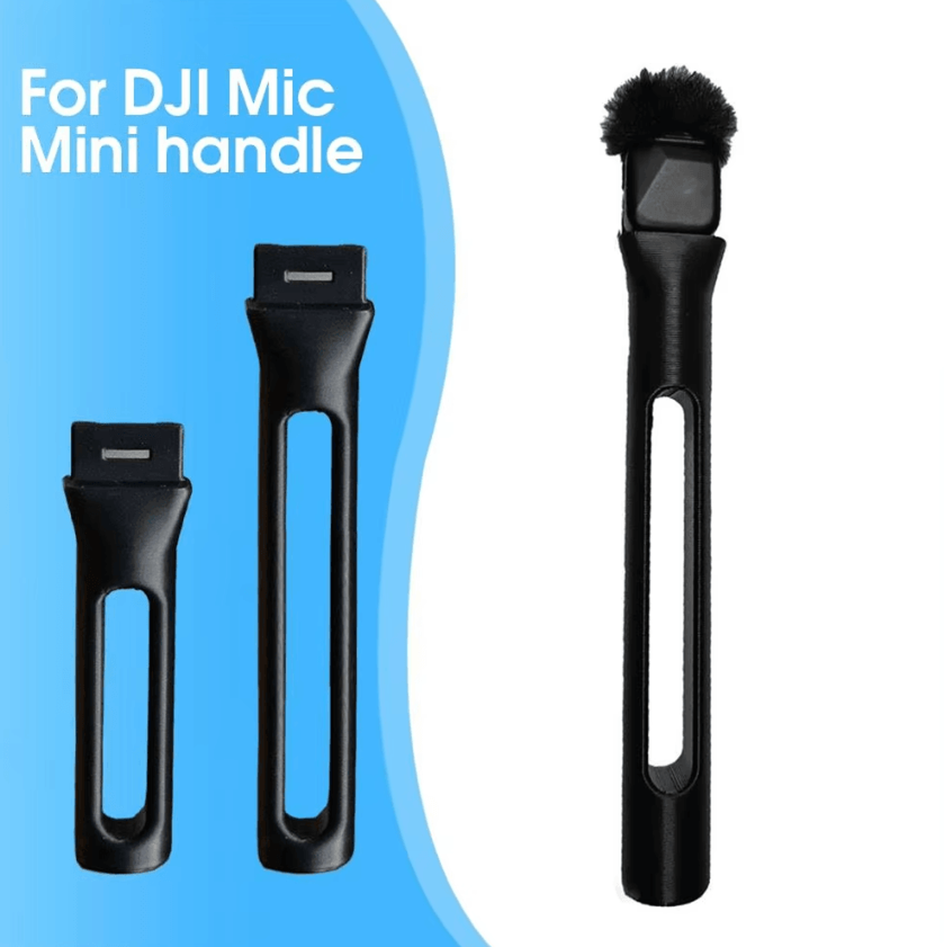 Wireless Interview Handle Adapter For DJI Mic Mini  Handheld Mic Grip Extension For Pro Recording 2