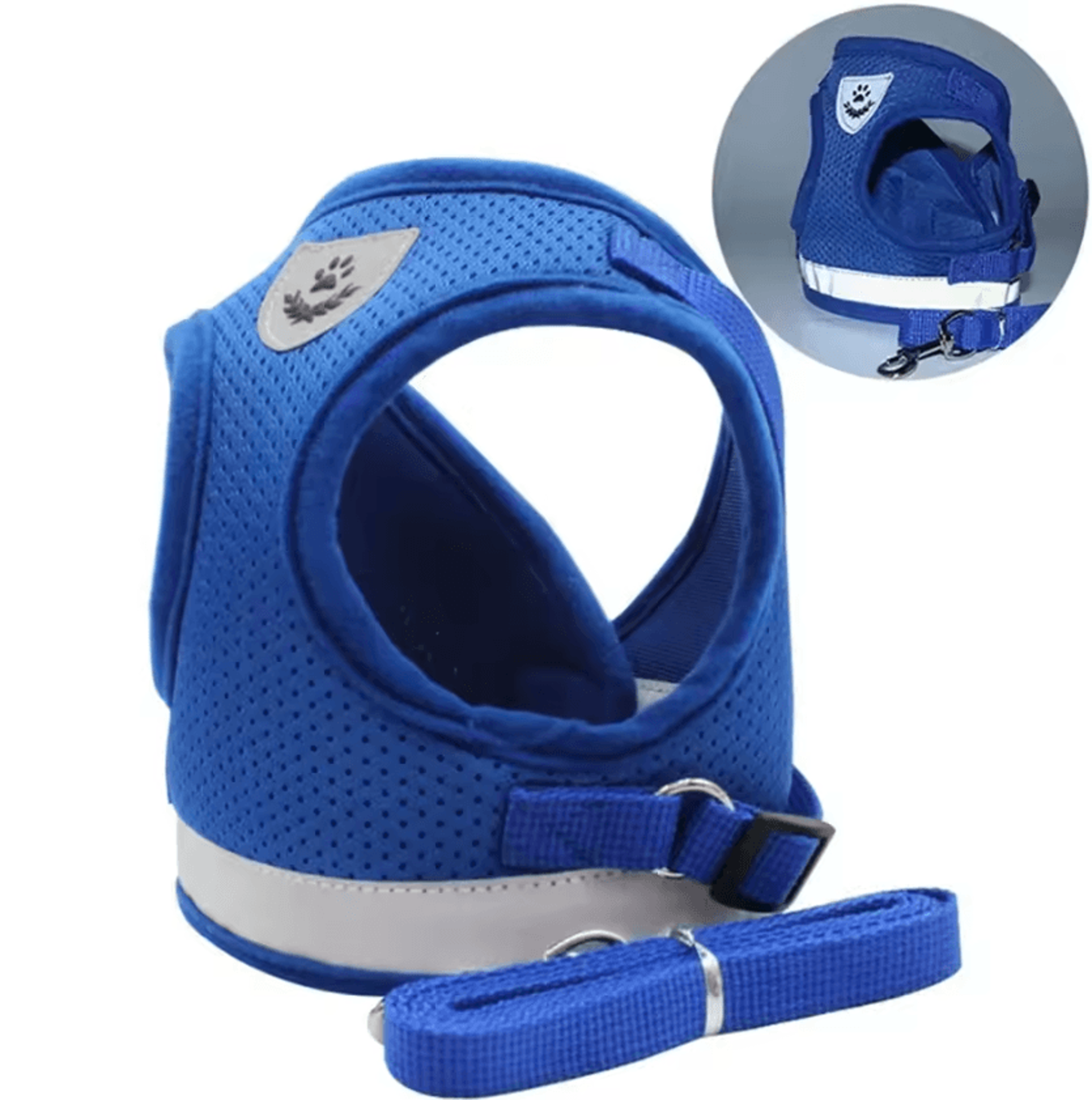 SafeStride Reflective Cat Harness  Leash Set  Escape Proof Soft Mesh Vest For Cats  Kittens 6
