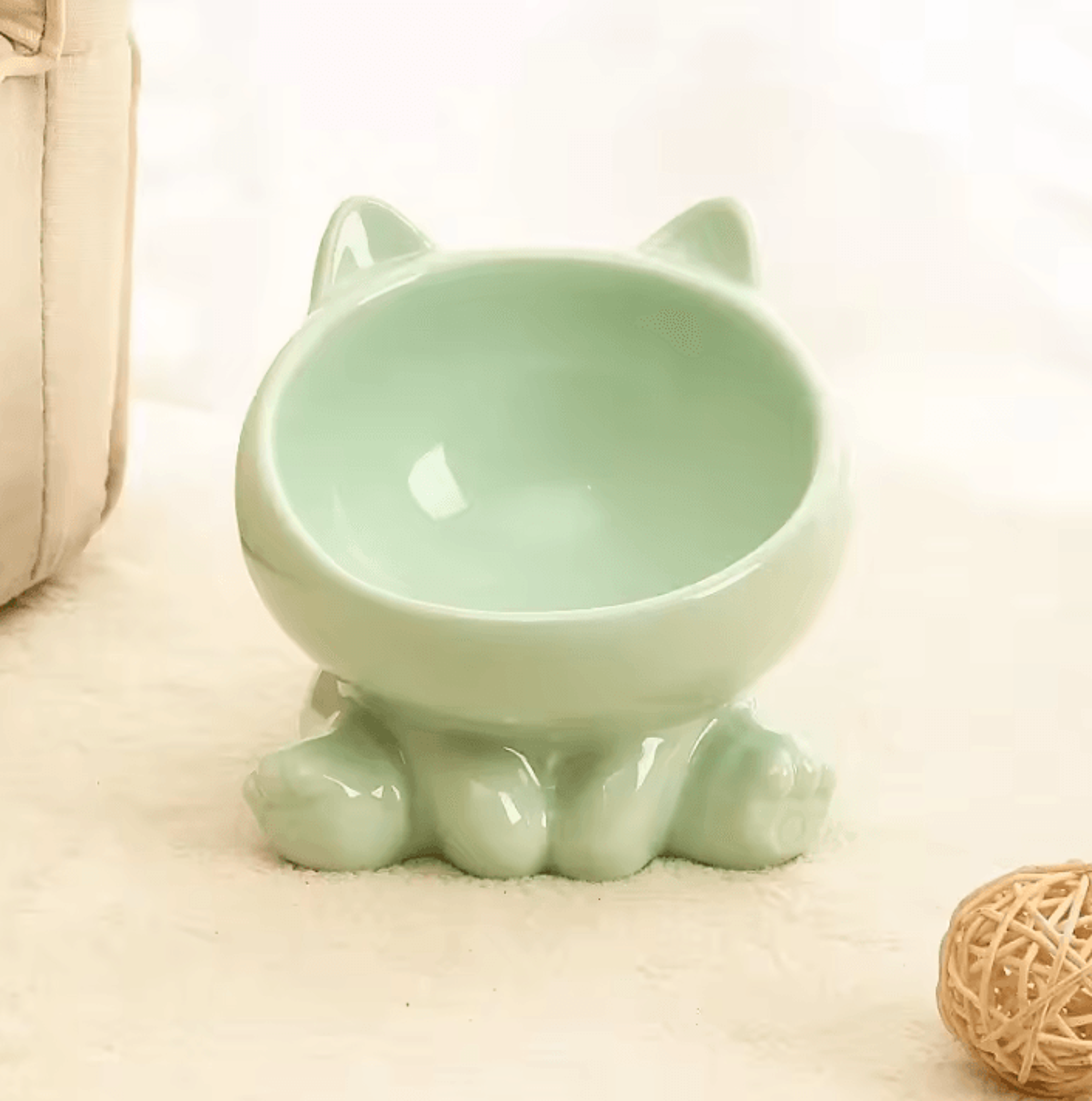 TiltEase Elevated Ceramic Pet Bowl 5