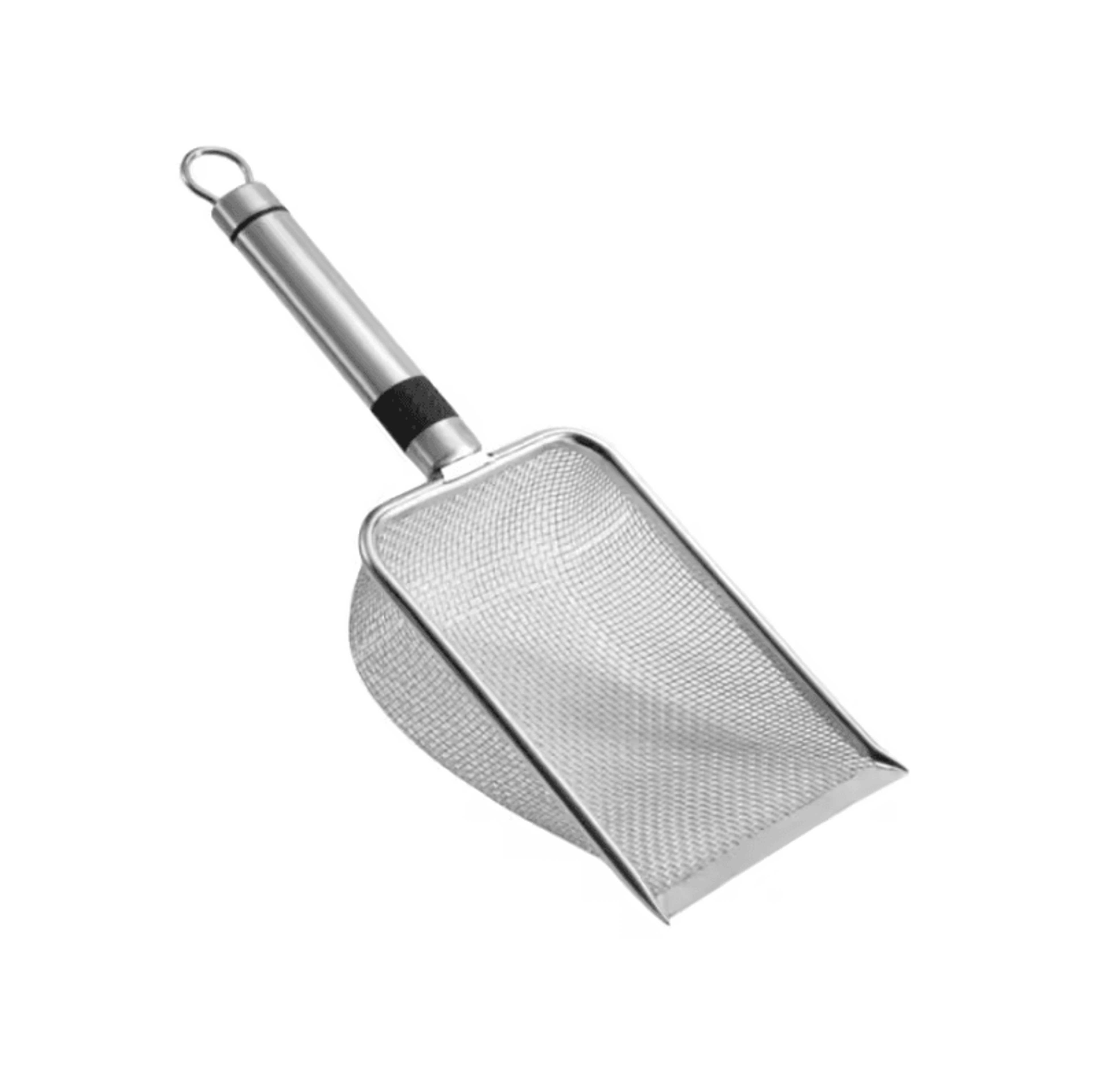 Premium Stainless Steel Cat Litter Scoop With Durable Aluminum Handle 4