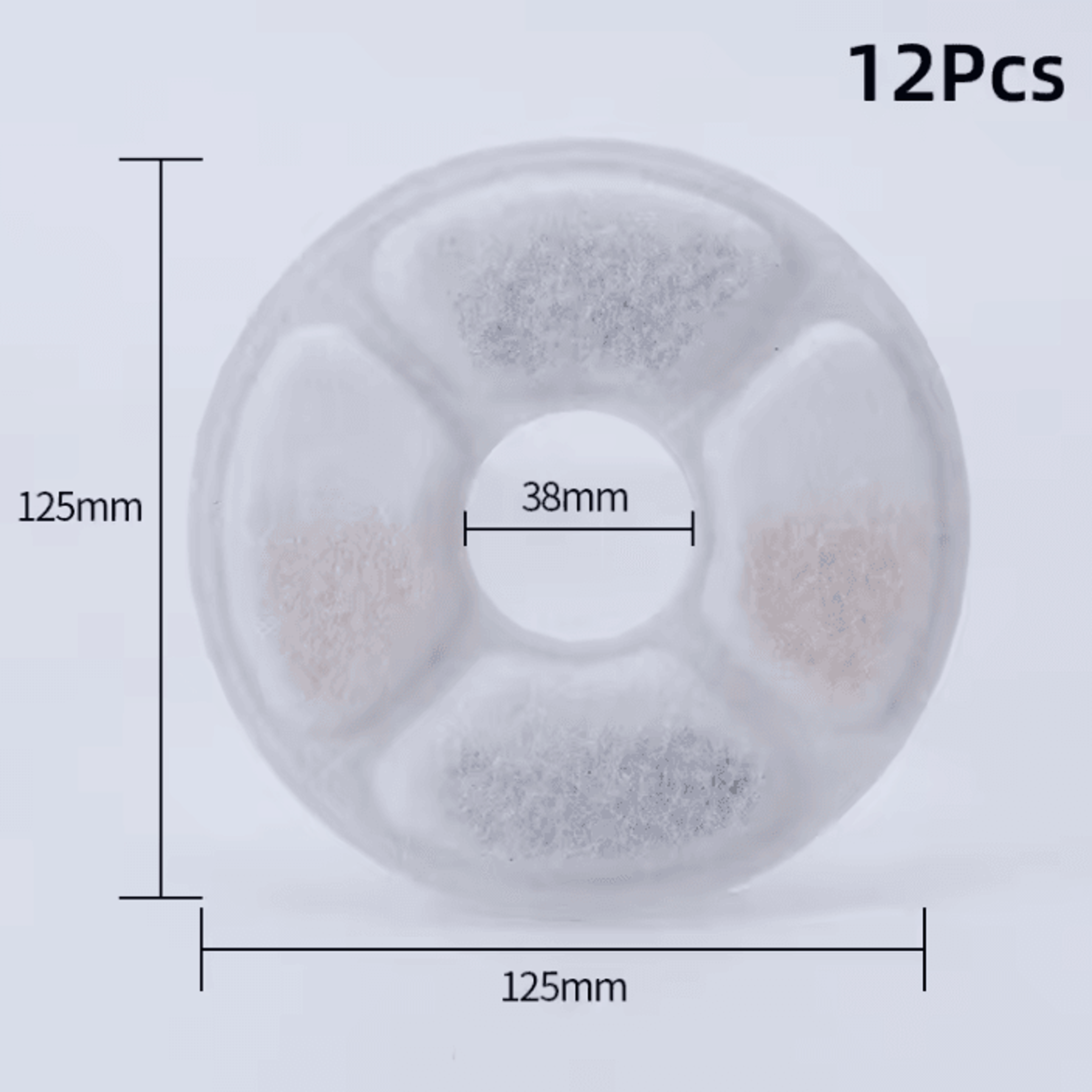 Activated Carbon Flower Fountain Replacement Filters  6PCS  12PCS Pack 5